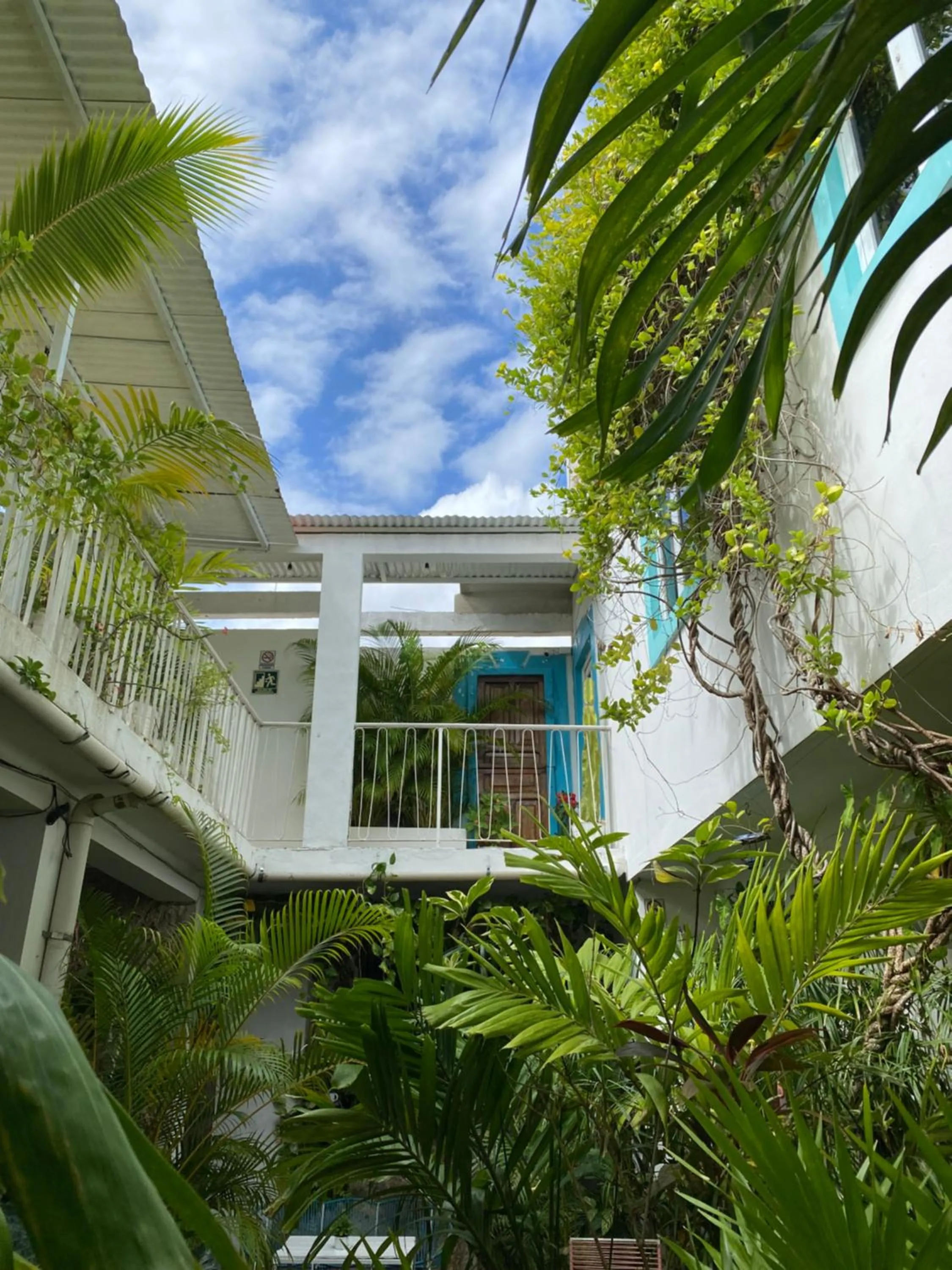 Patio in Hotel La Piazzetta