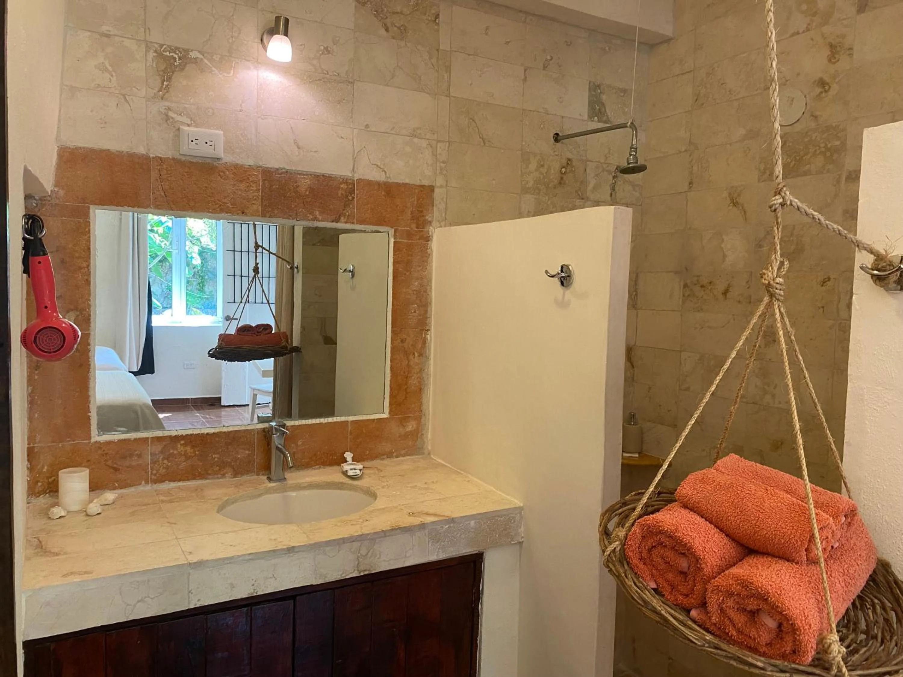 Bathroom in Hotel La Piazzetta