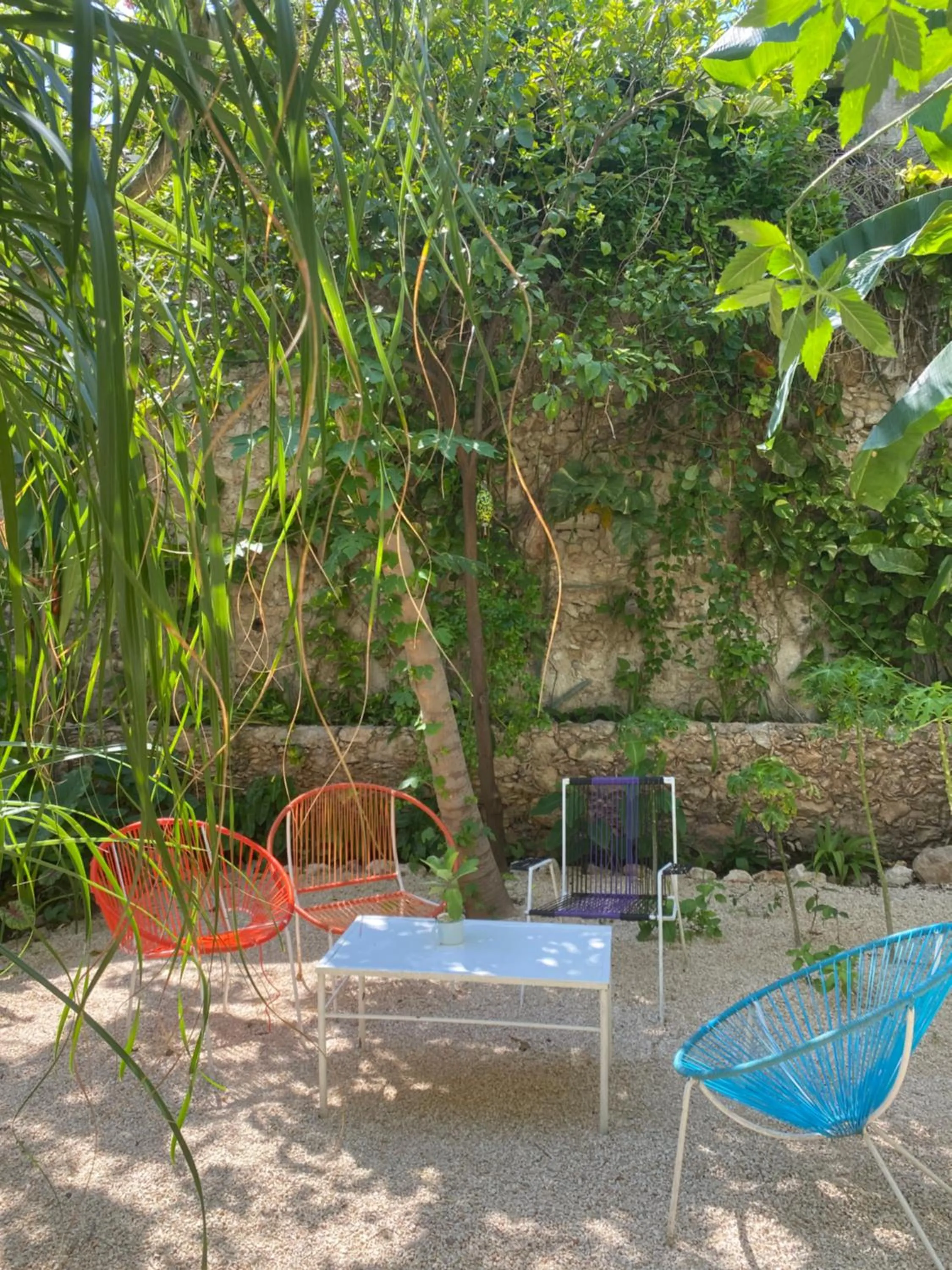 Garden view in Hotel La Piazzetta