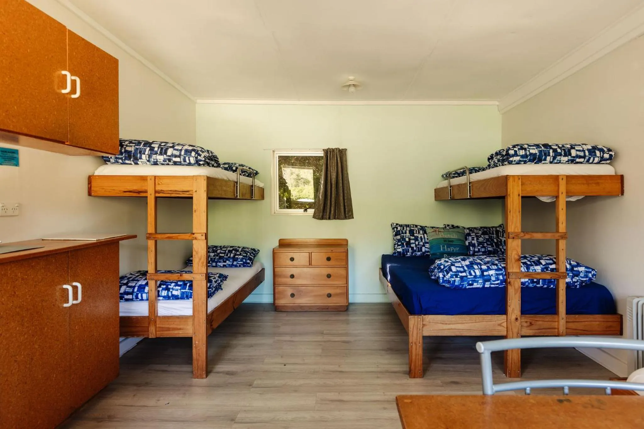 Bed in Golden Bay Holiday Park