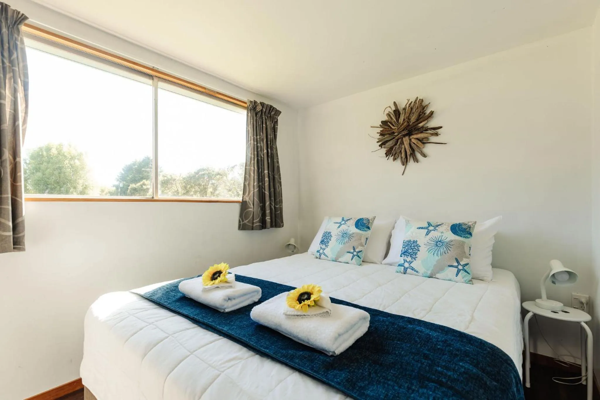 Bed in Golden Bay Holiday Park