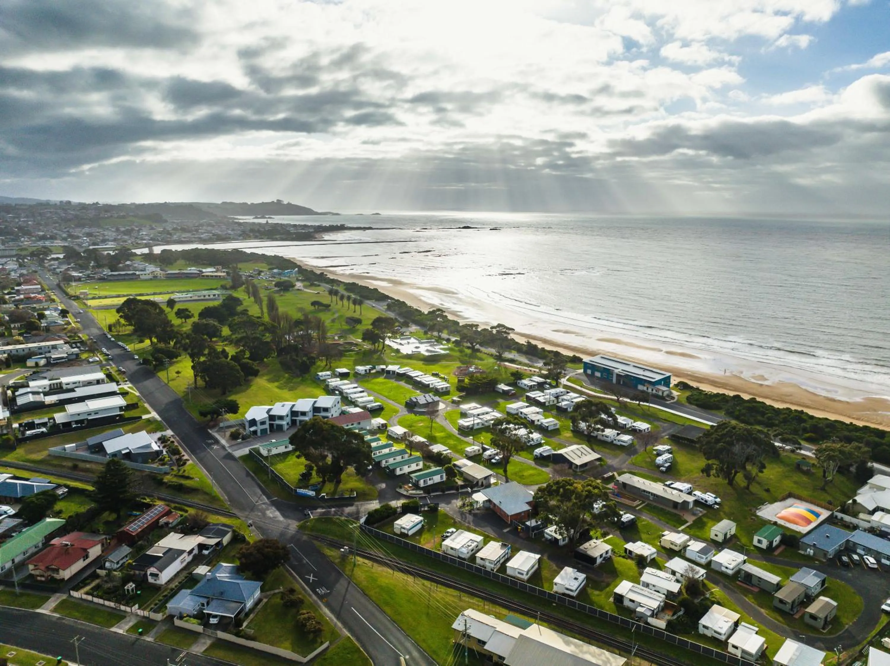 Location in BIG4 Tassie Getaway Park Ulverstone