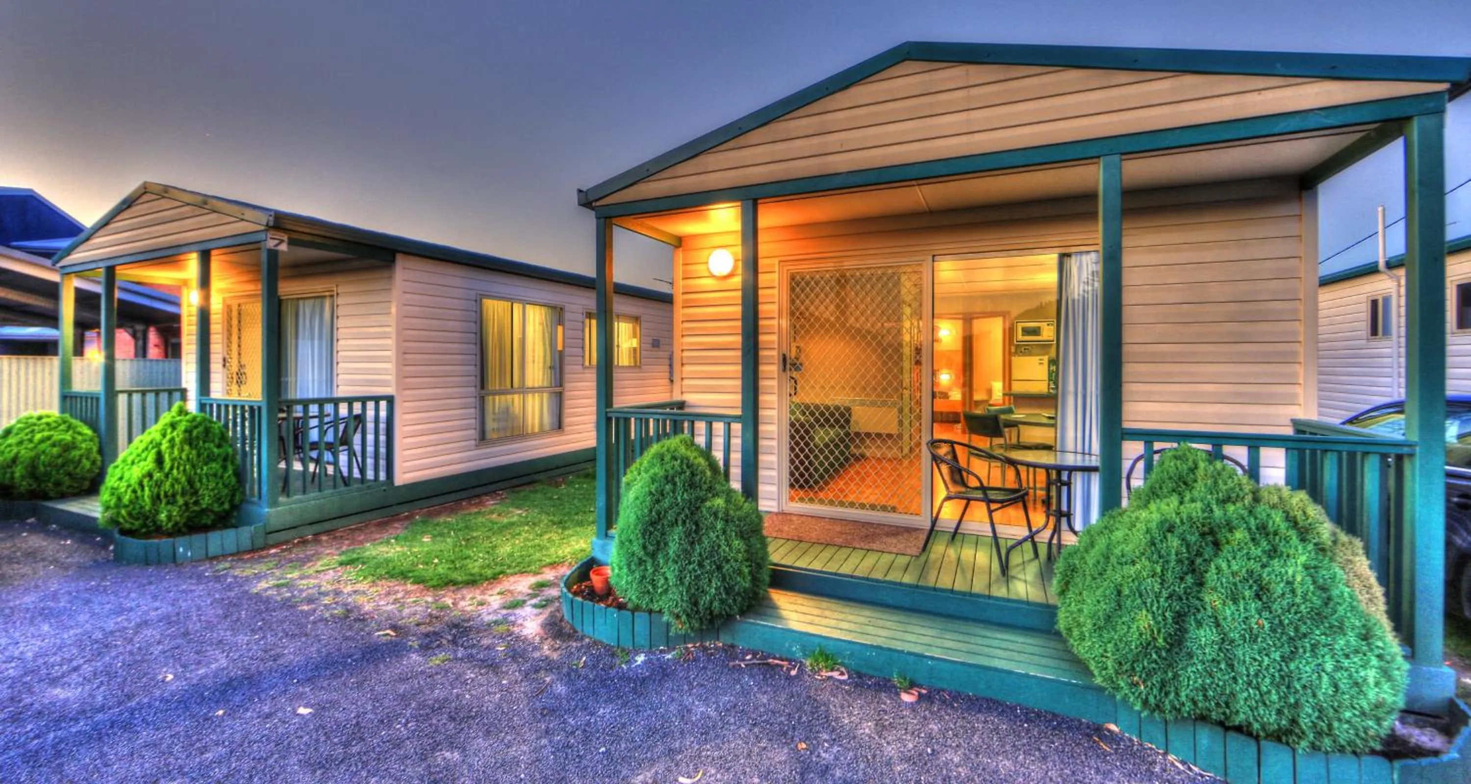 Facade/entrance in BIG4 Tassie Getaway Park Ulverstone