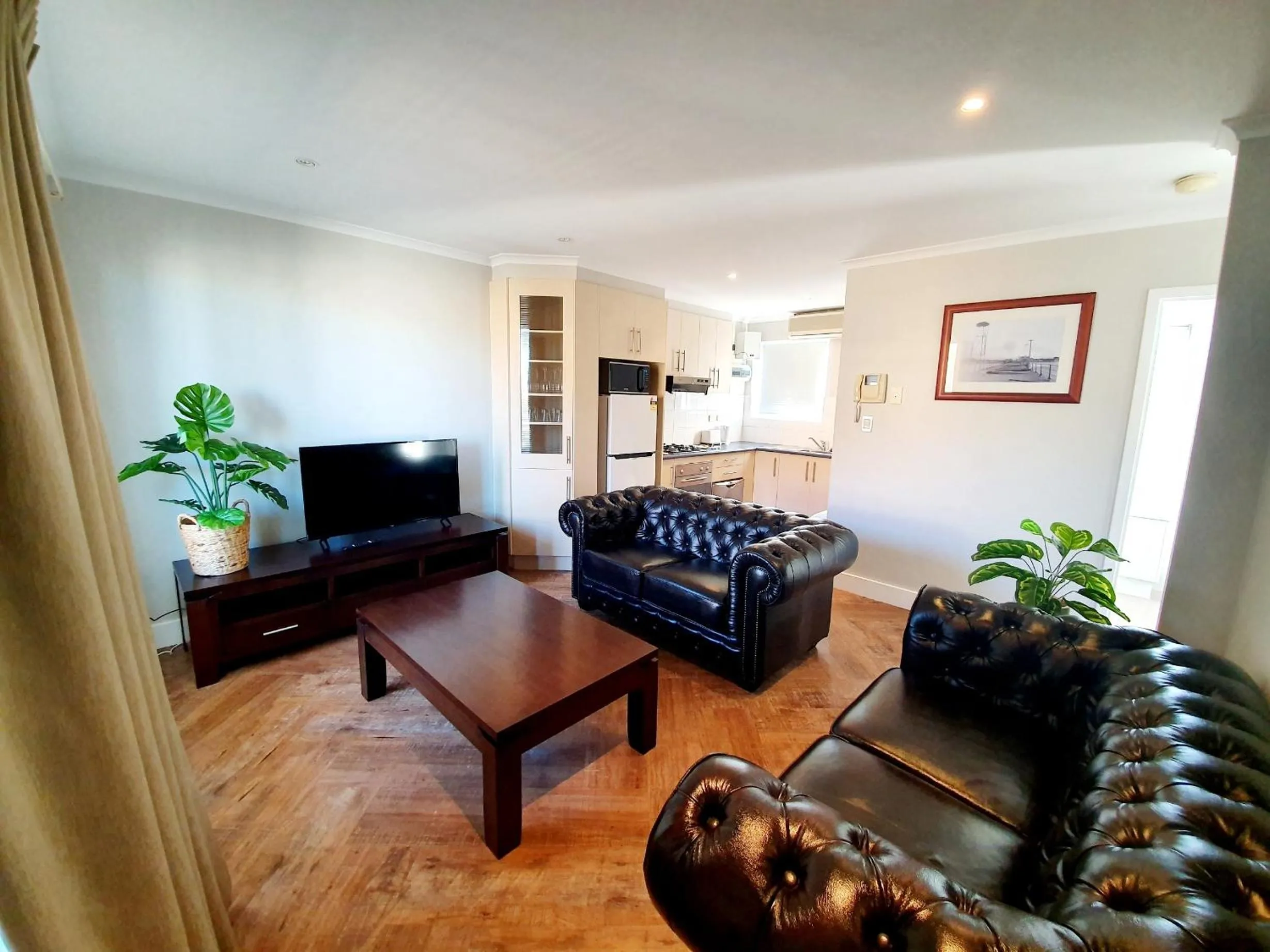 Seating area in Largs Pier Hotel