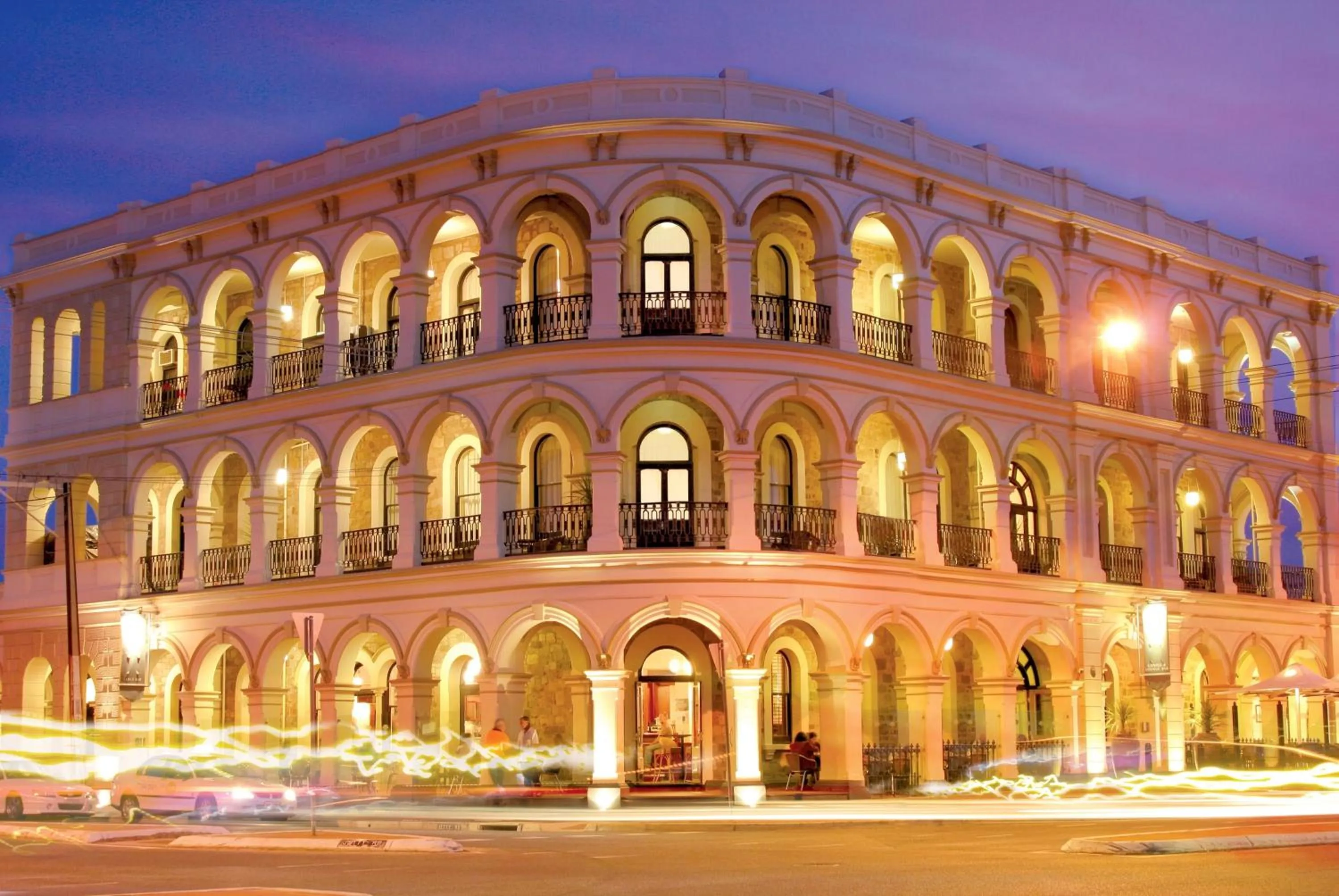 Facade/entrance in Largs Pier Hotel