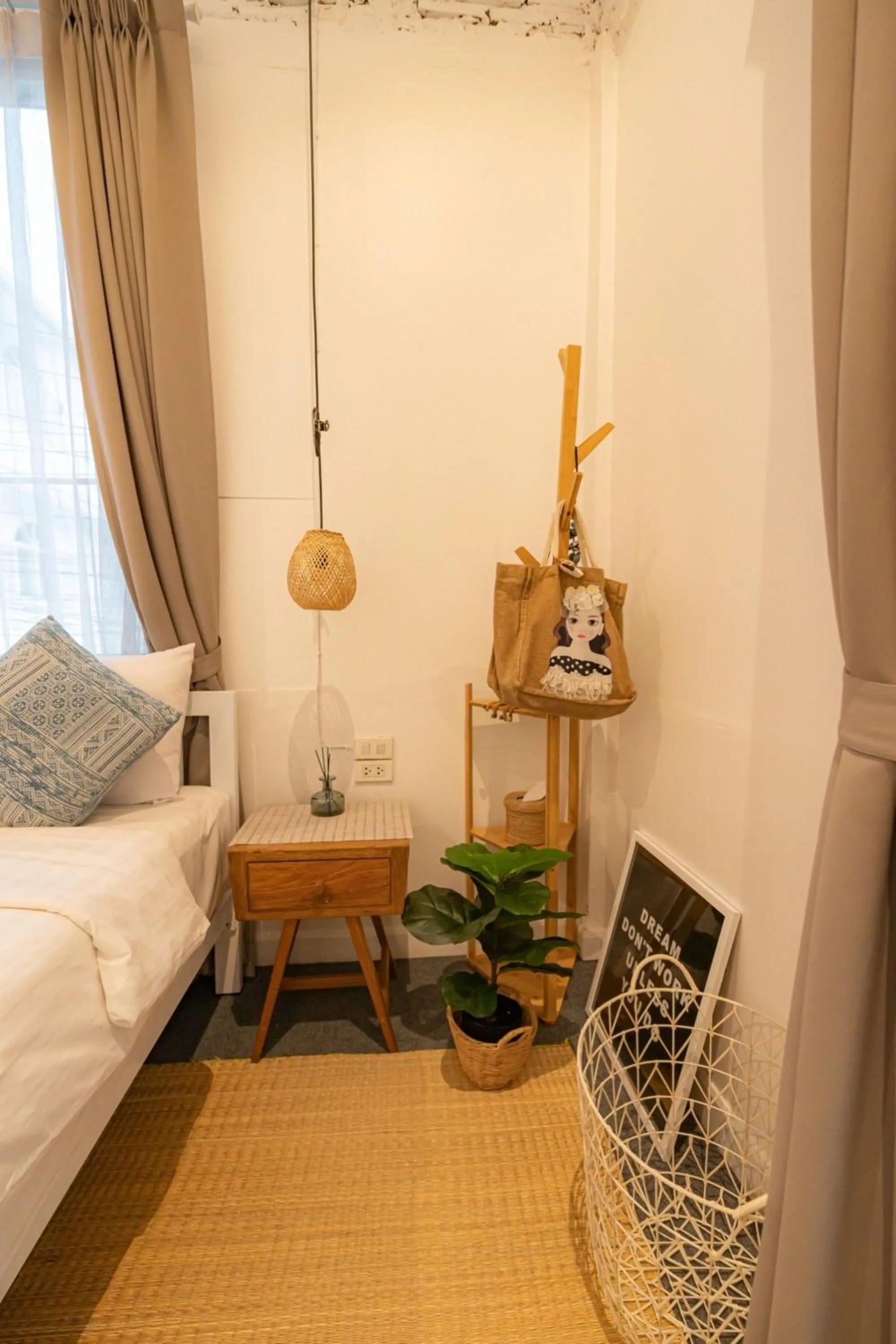 Bedroom, Bed in Oon Poshtel x Cafe