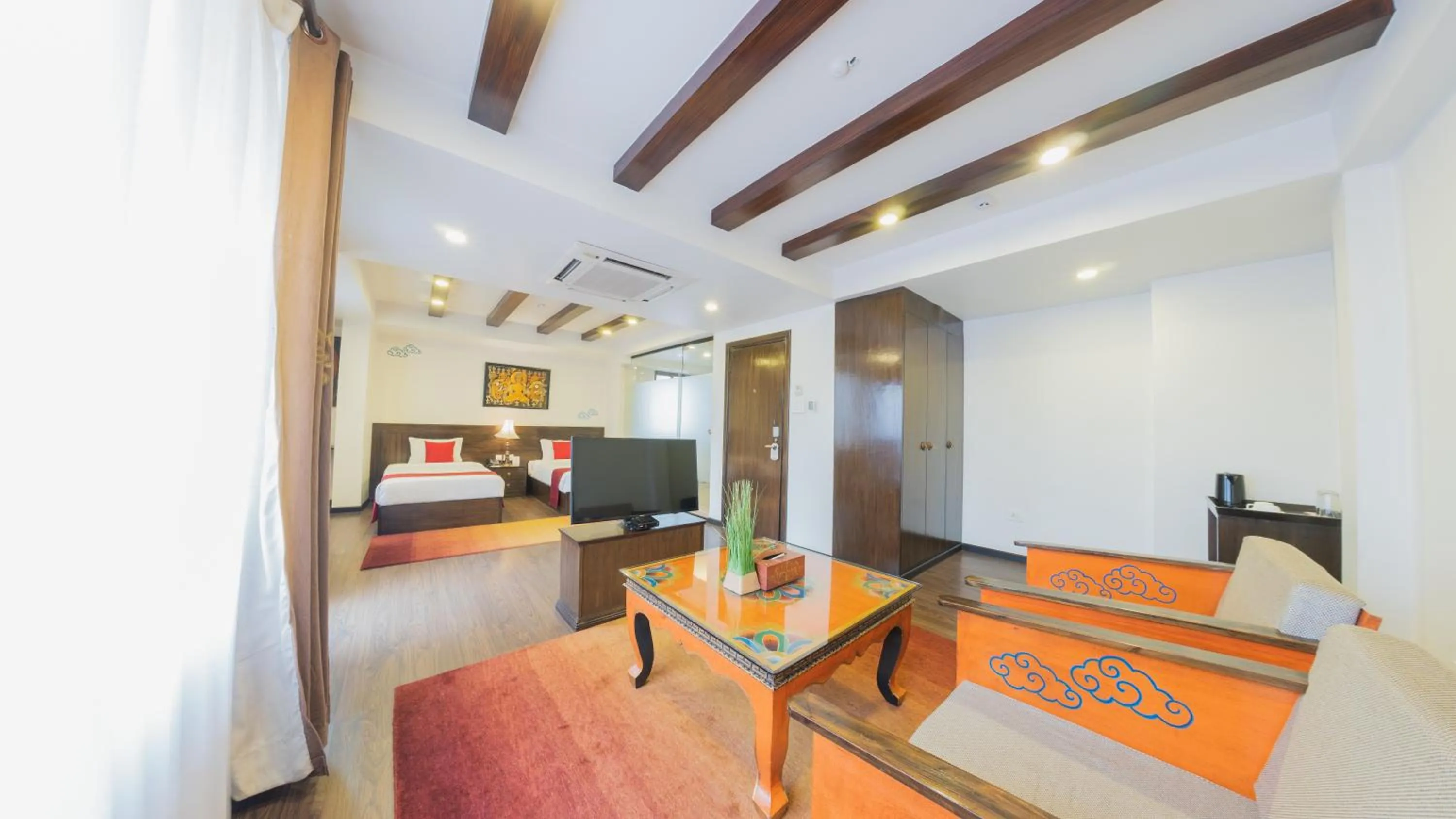 Bed in Dalai-La Boutique Hotel