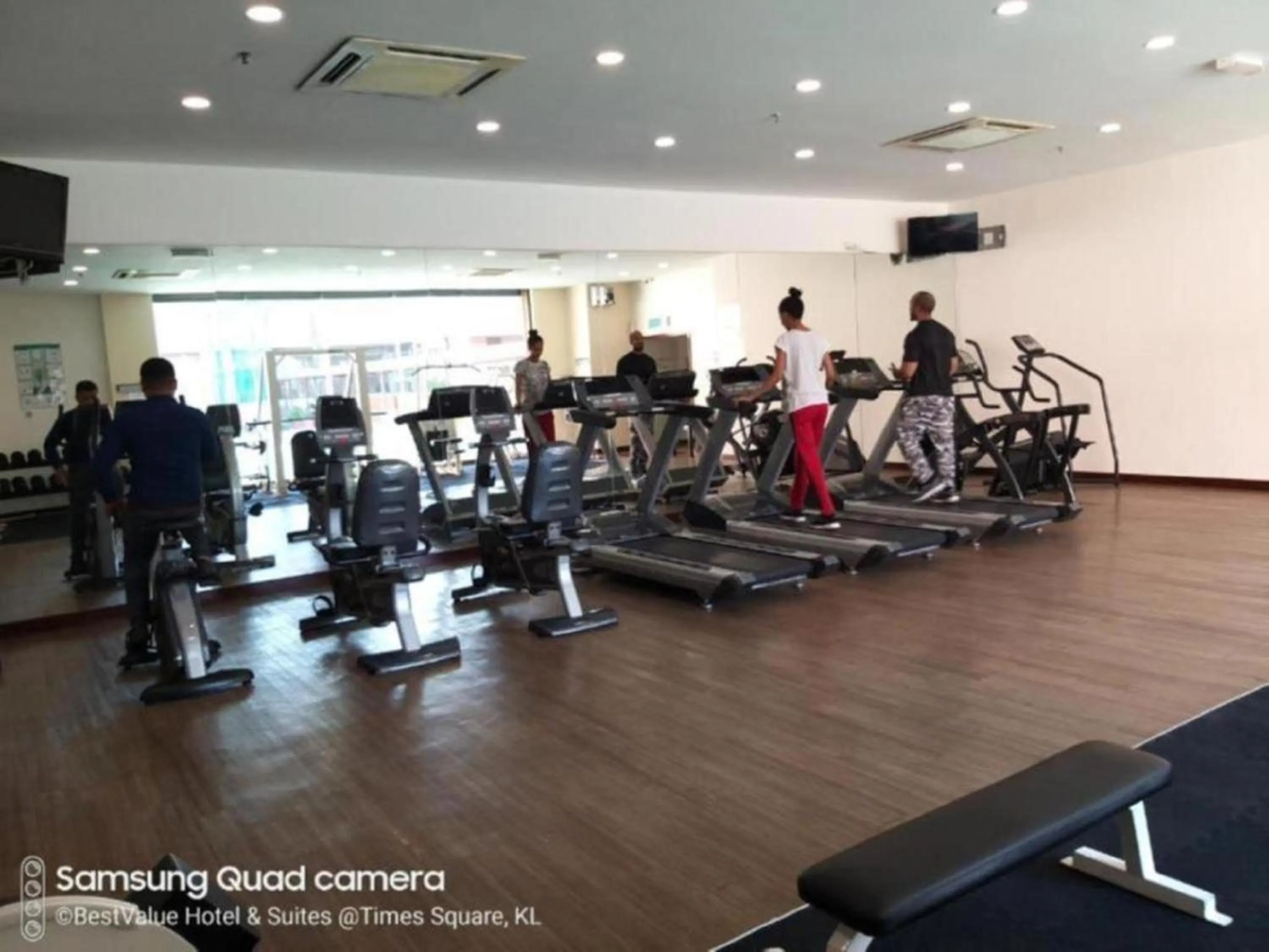 Fitness centre/facilities in Kl urban suite times Square