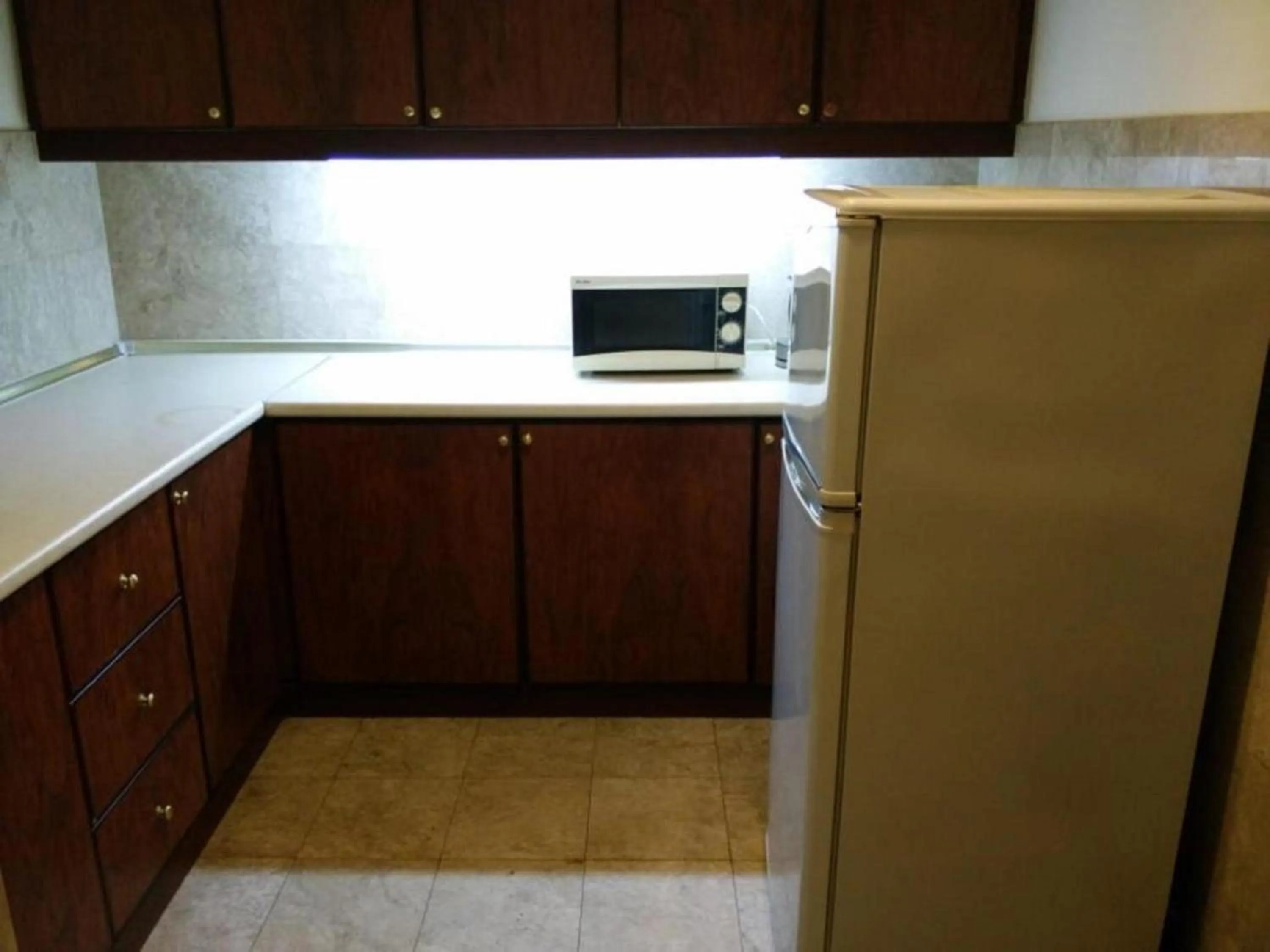 Kitchen or kitchenette in Kl urban suite times Square