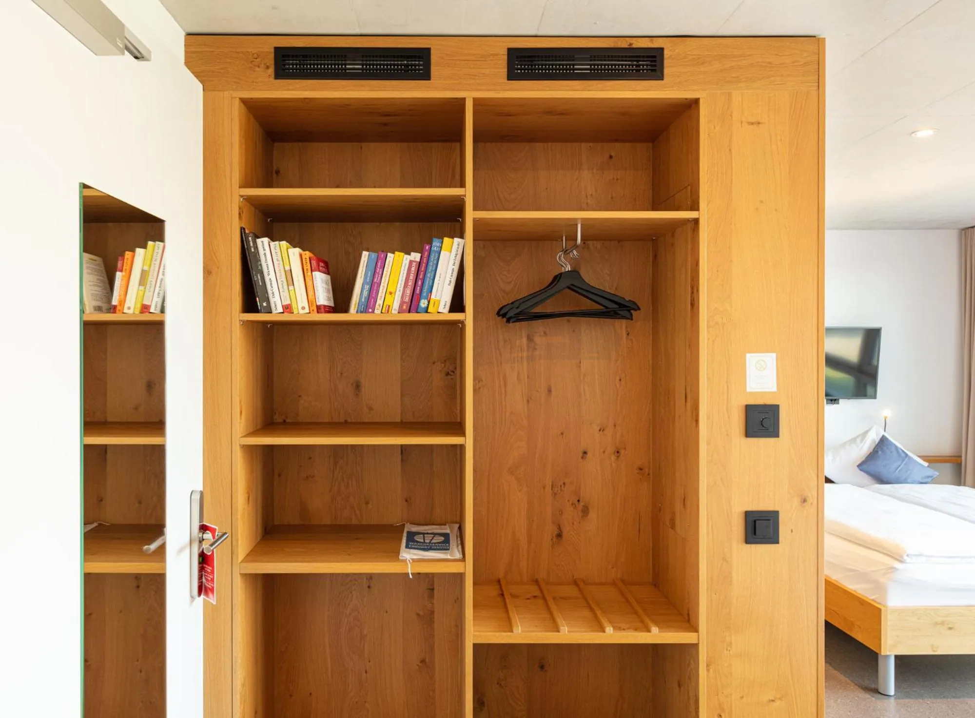 Bed in Hotel Frauenfeld