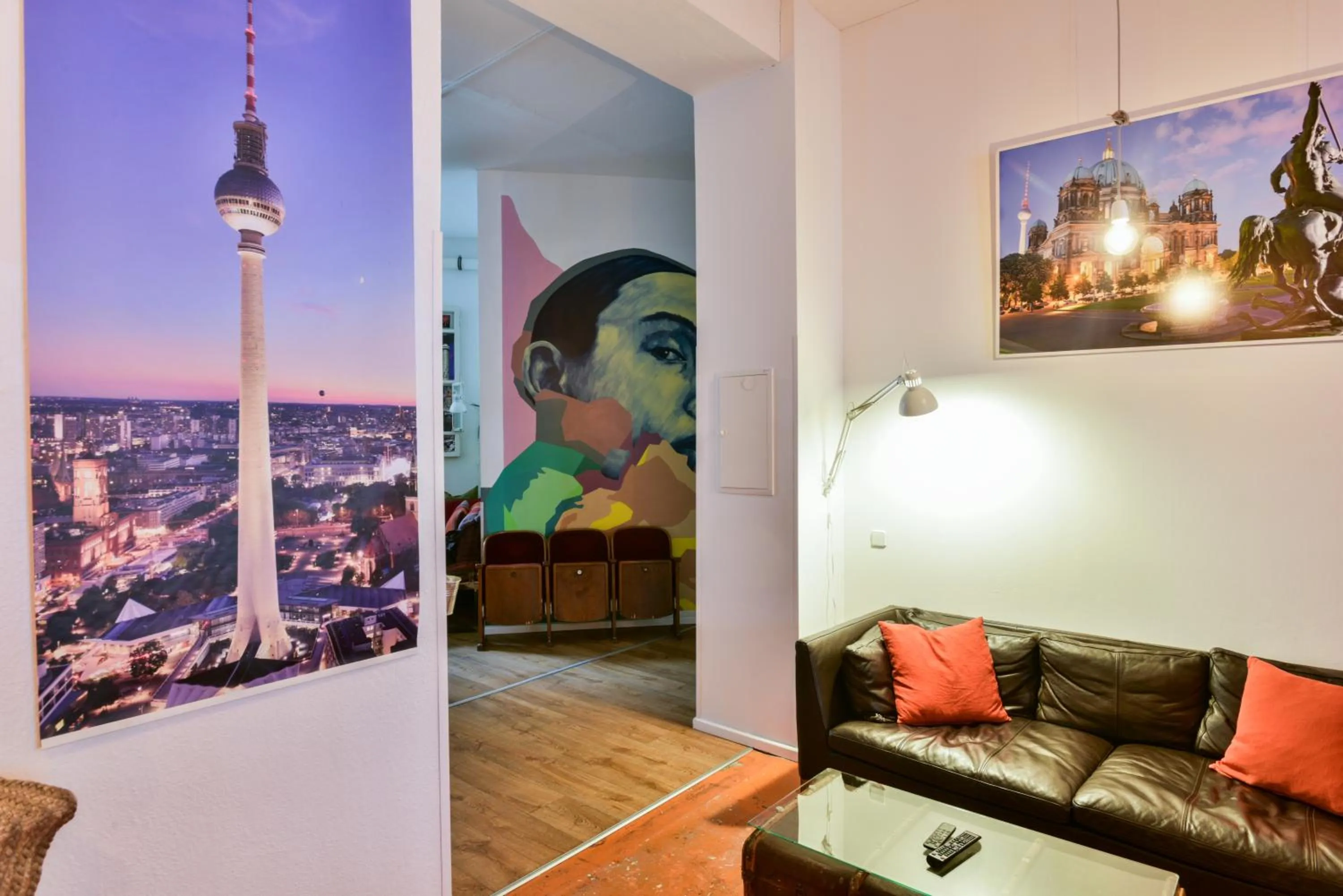 Lobby or reception in Kiez Hostel Berlin