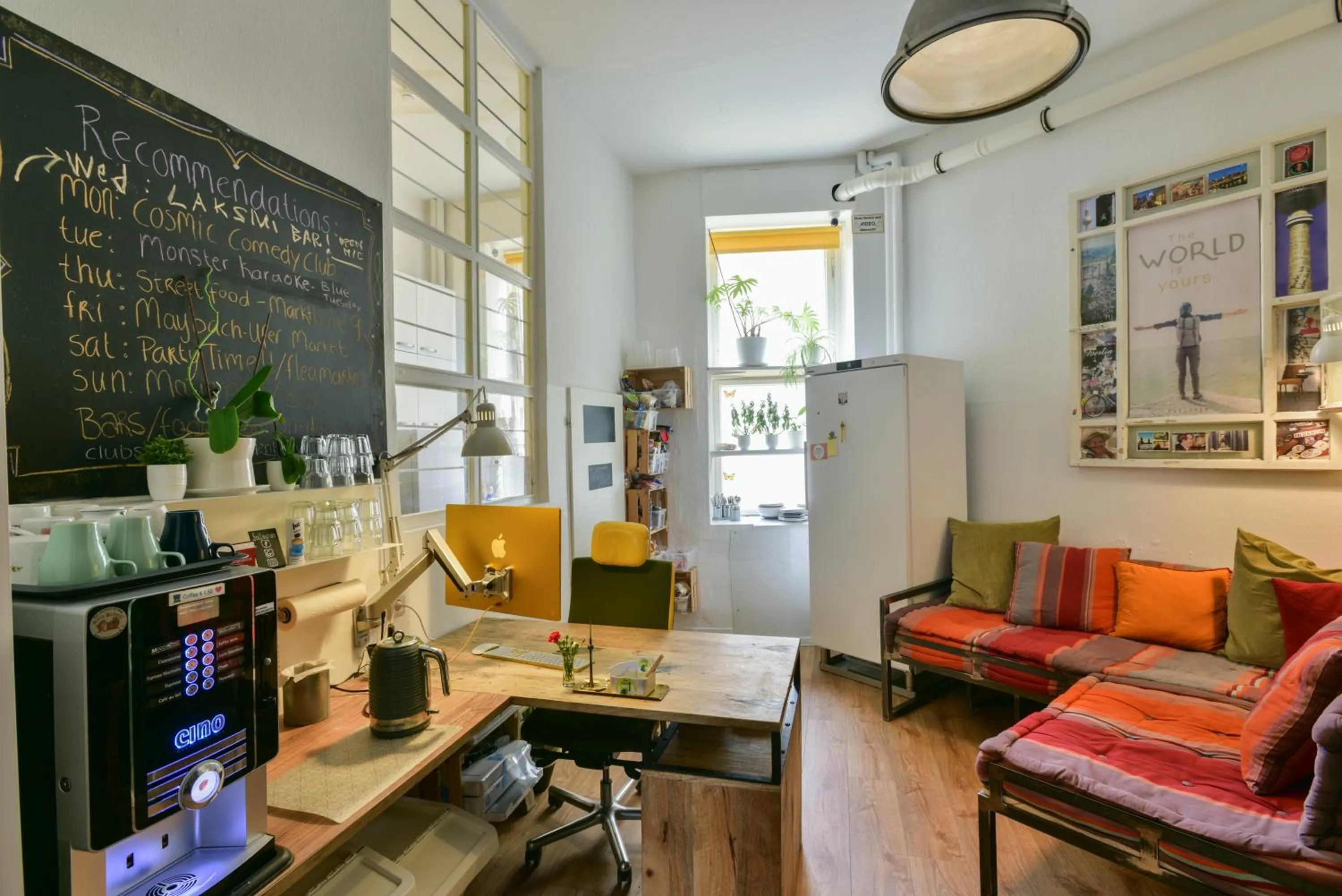 Lobby or reception in Kiez Hostel Berlin