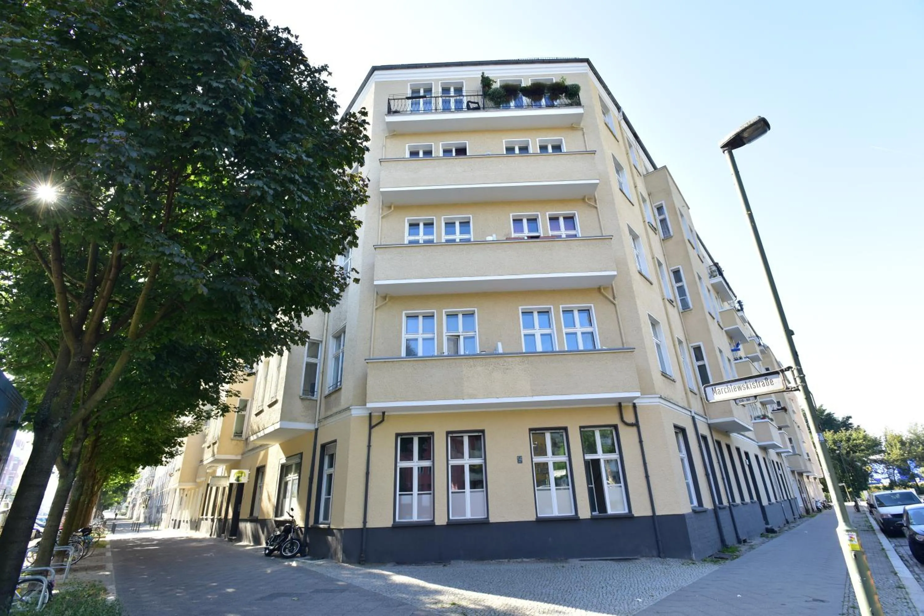 Property building in Kiez Hostel Berlin