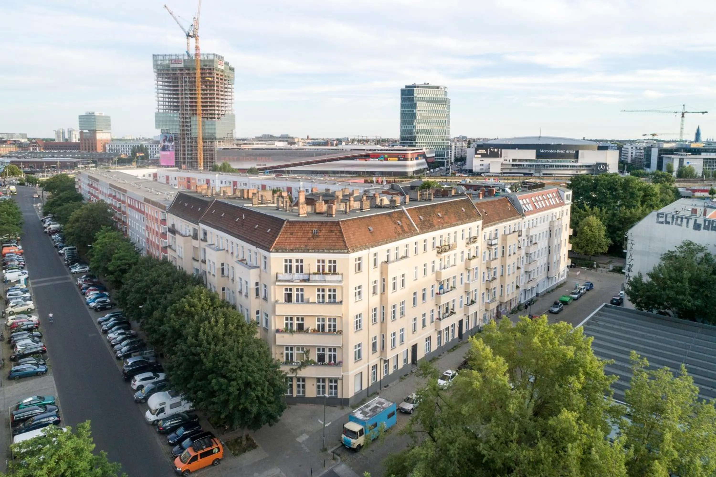 Bird's eye view in Kiez Hostel Berlin
