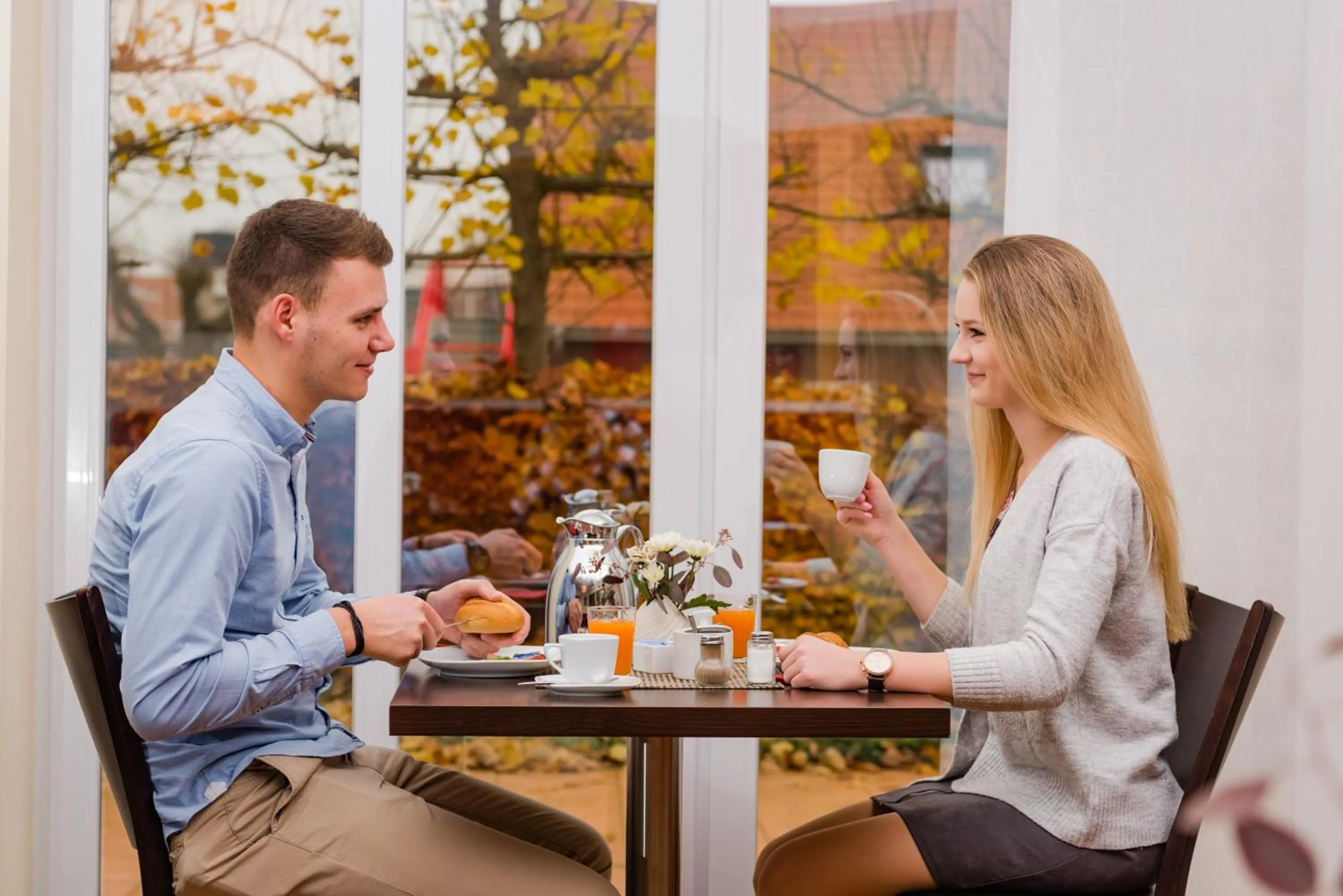 Food and drinks in Hotel am Fischerhafen