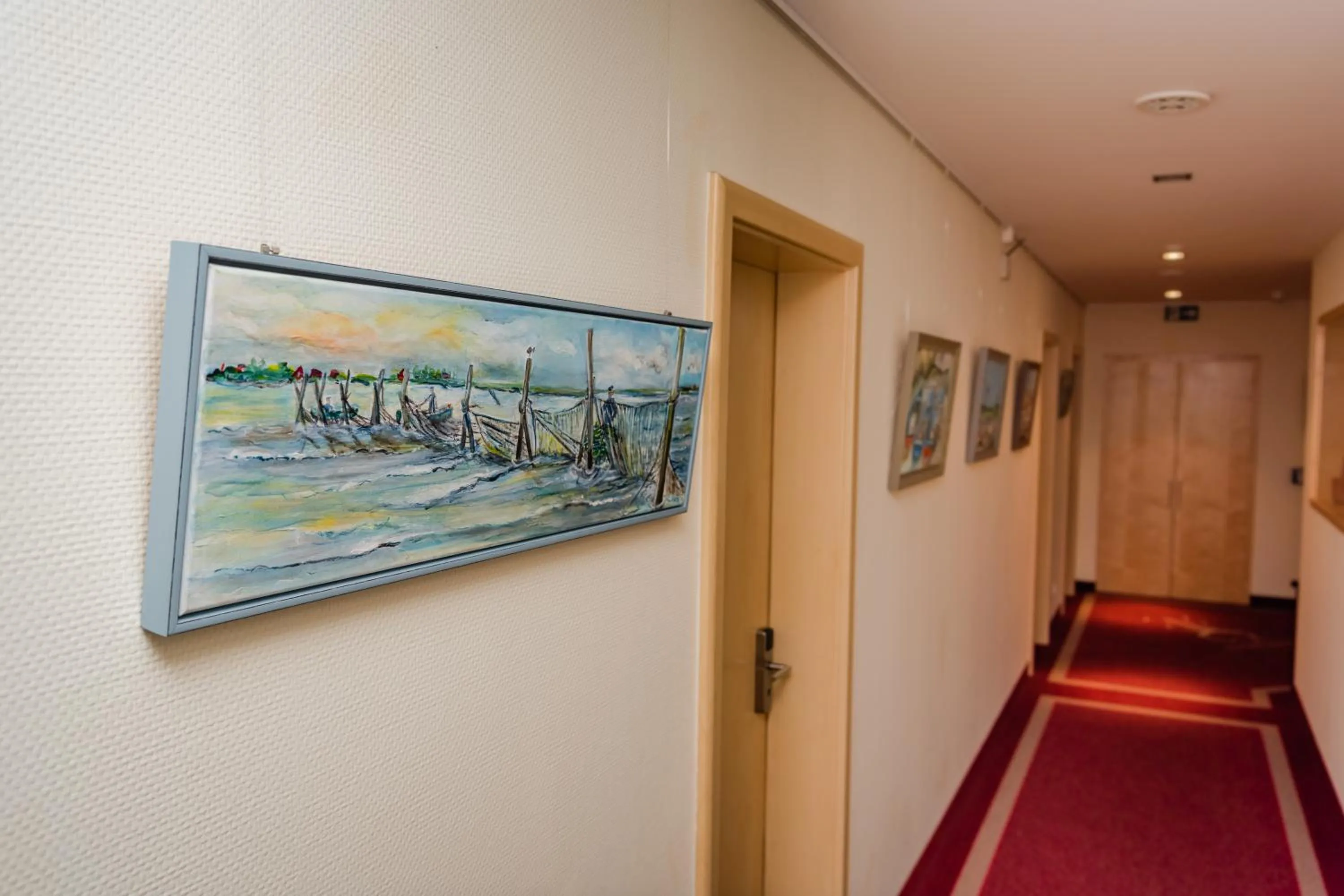 Area and facilities in Hotel am Fischerhafen