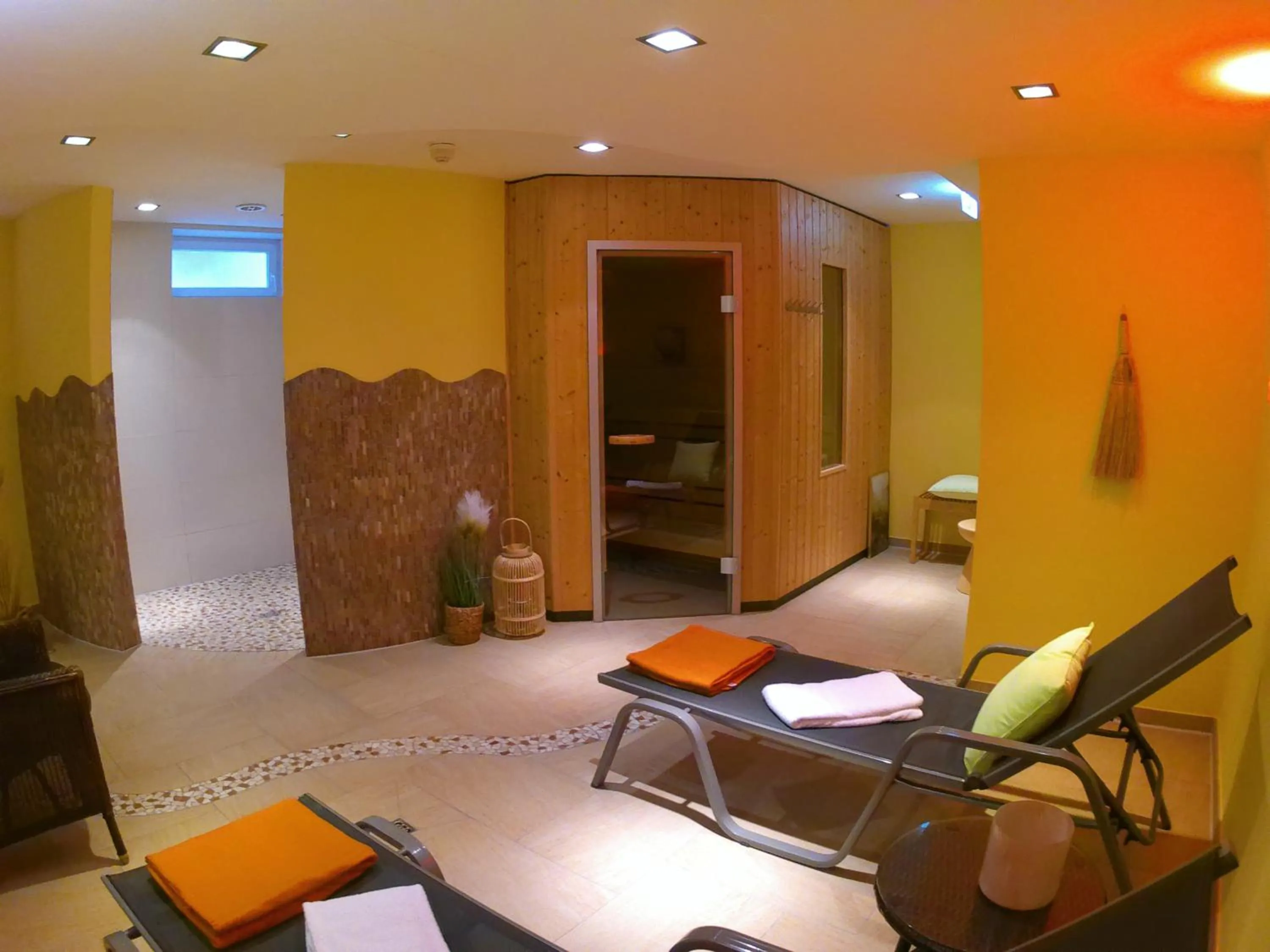 Sauna in Hotel am Fischerhafen