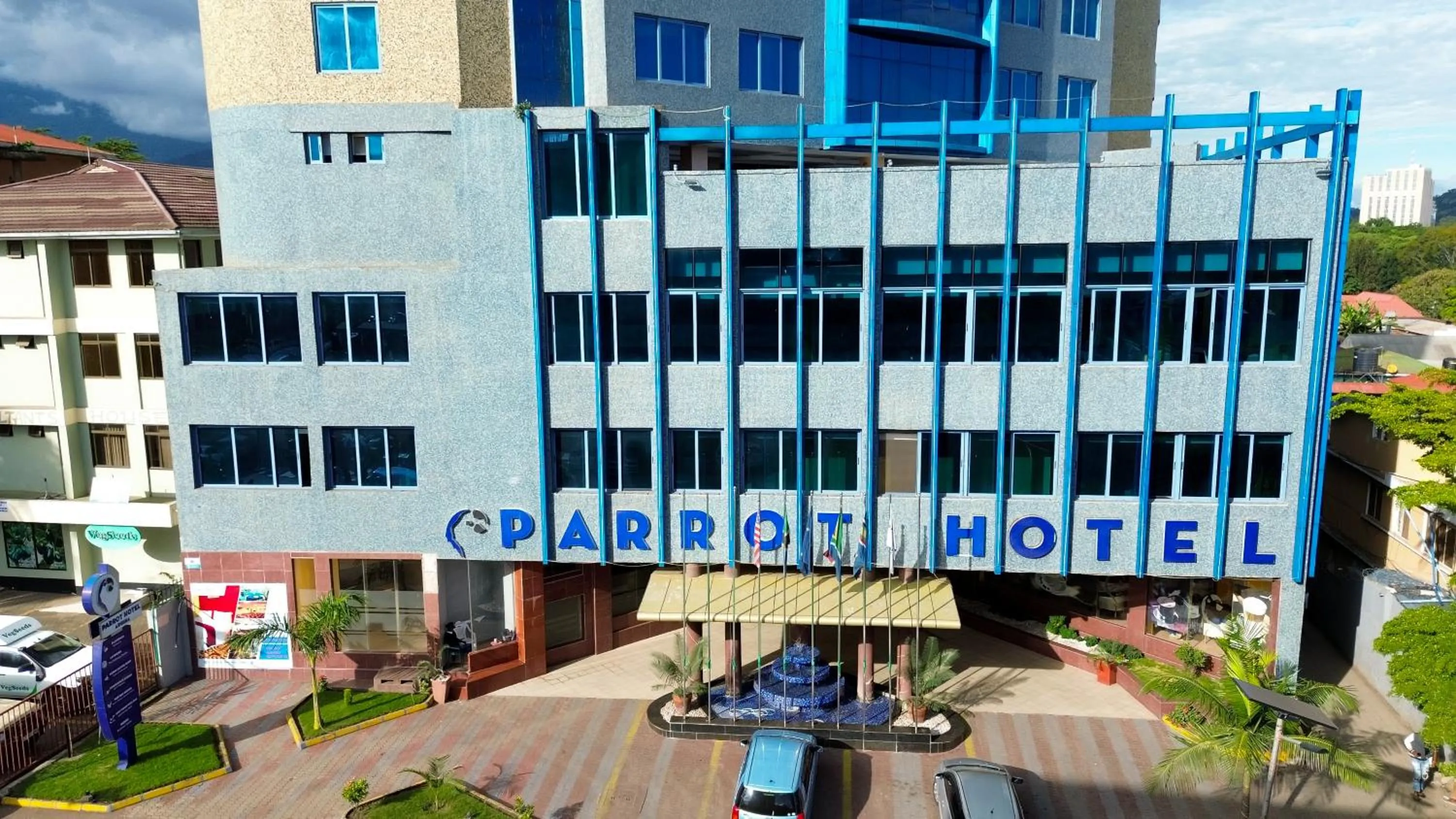 Property building in Parrot Hotel Arusha