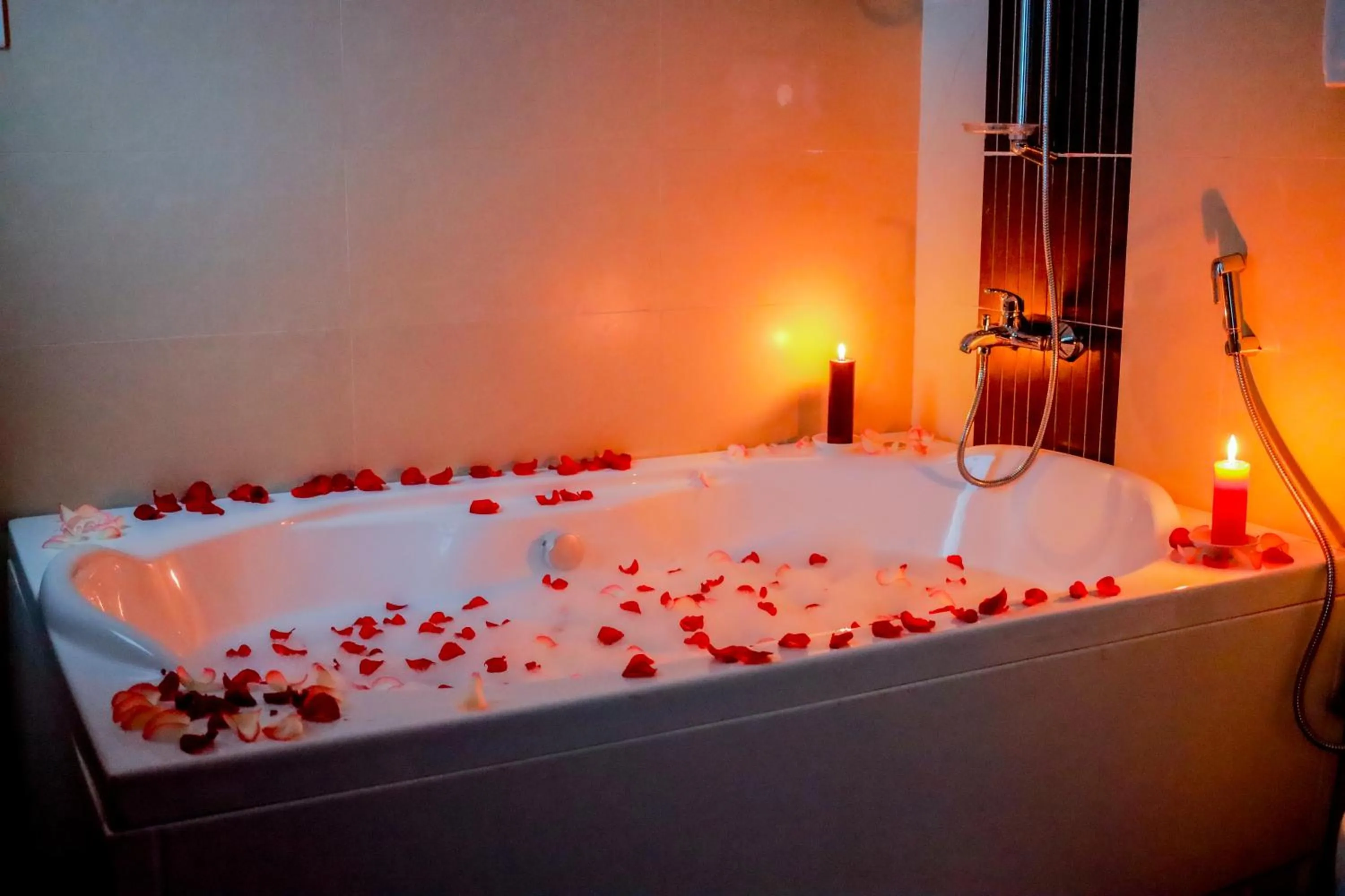 Hot Spring Bath in Parrot Hotel Arusha