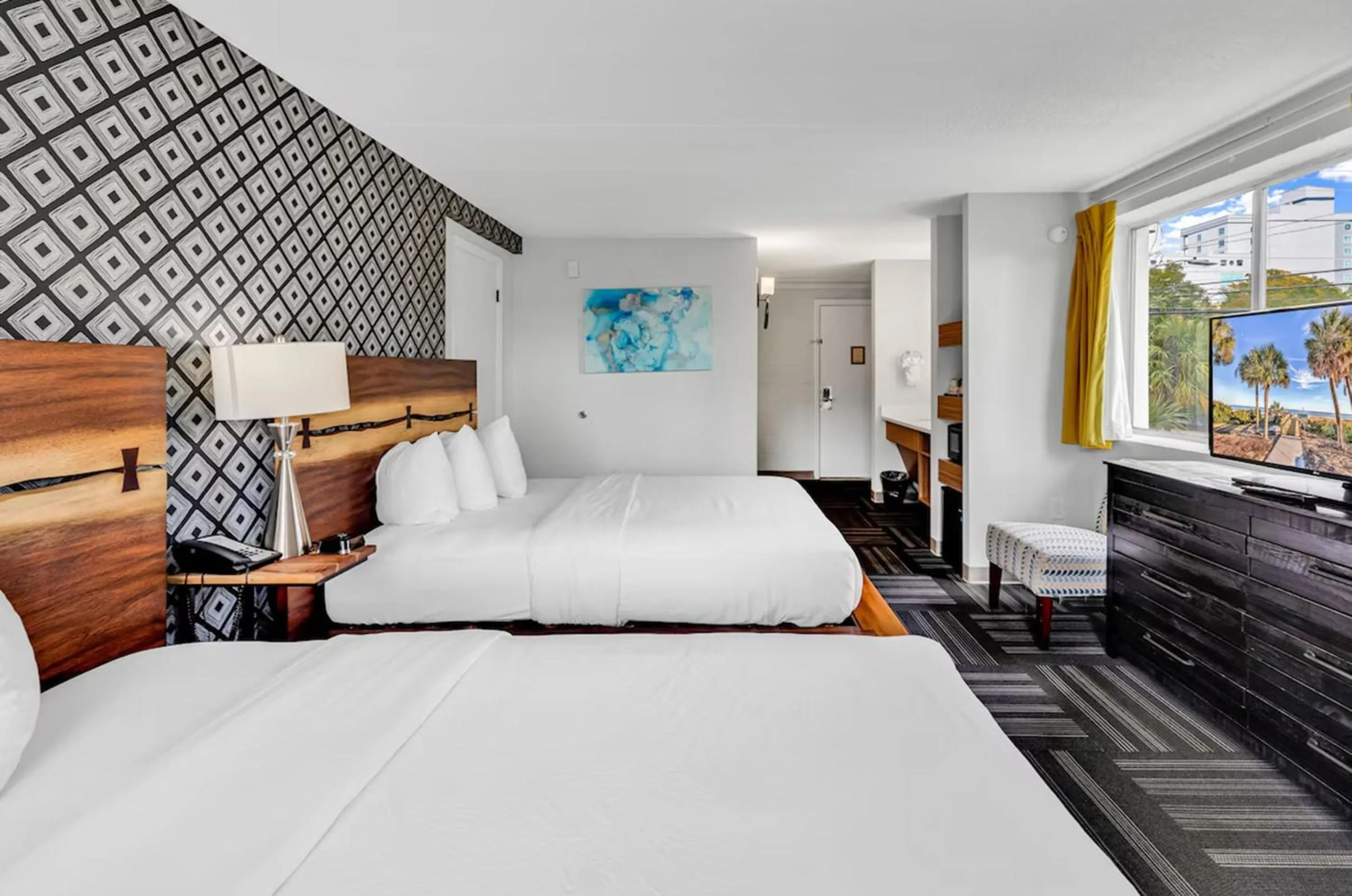 Bed in Holiday Shores Myrtle Beach