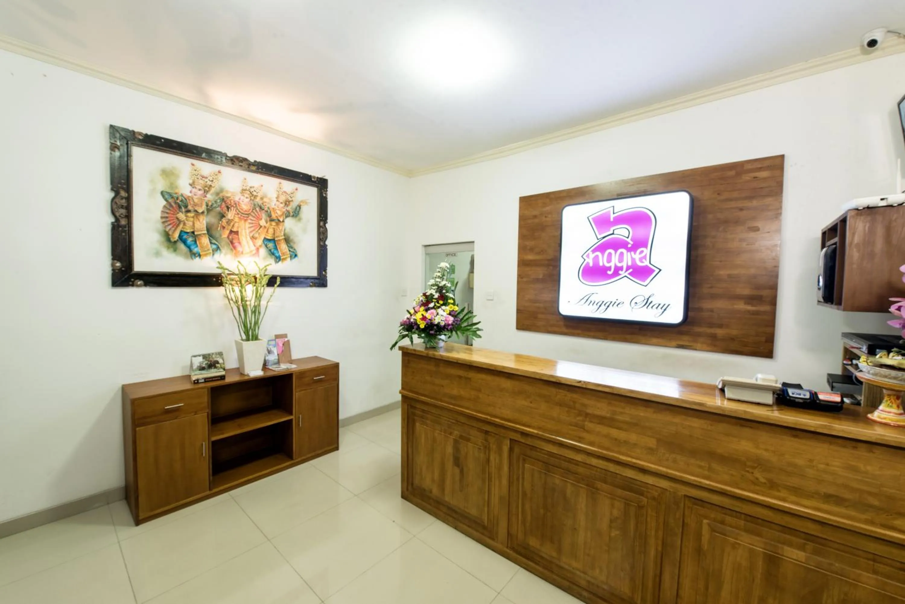 Lobby or reception in Anggie Stay
