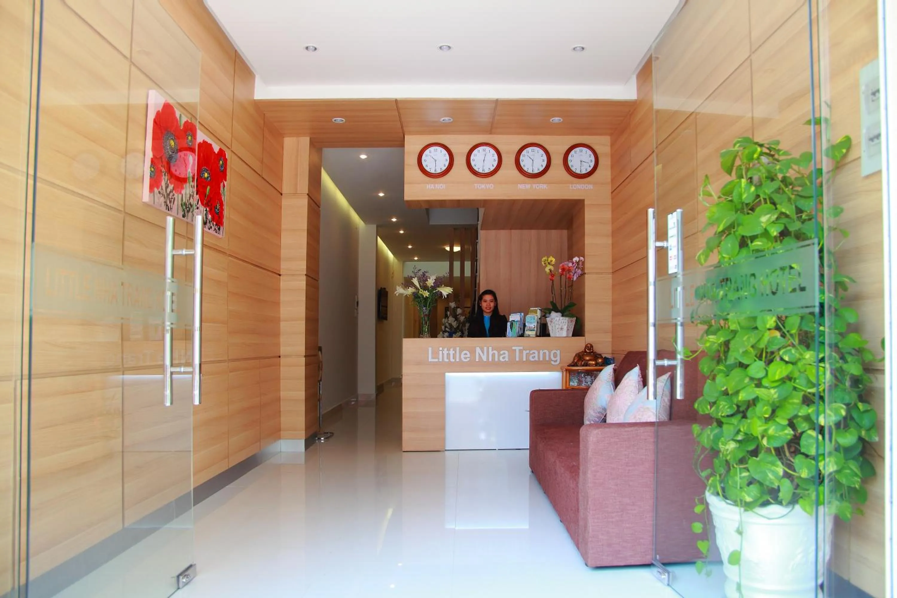 Lobby or reception in Little Nha Trang Hotel