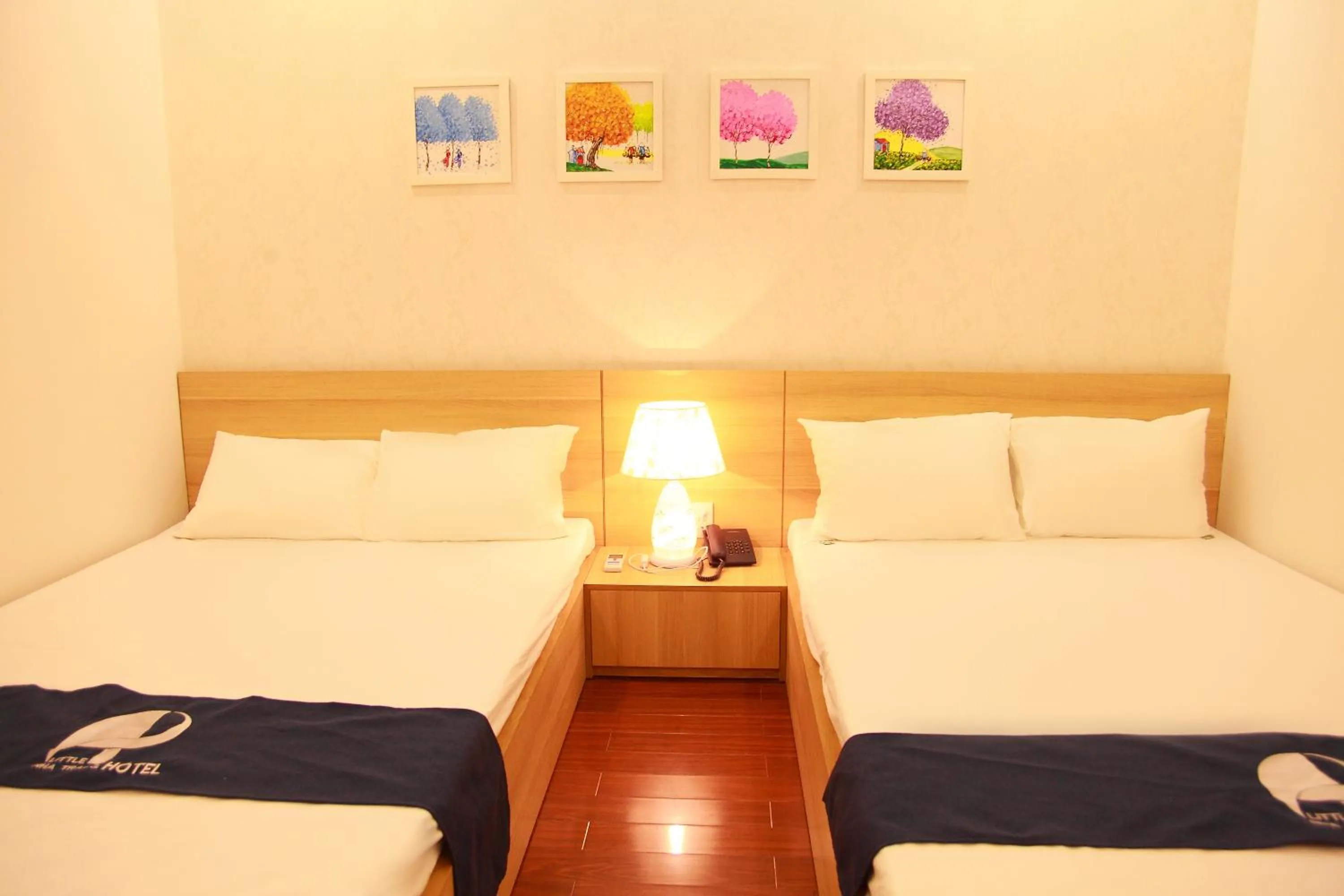 Bed in Little Nha Trang Hotel