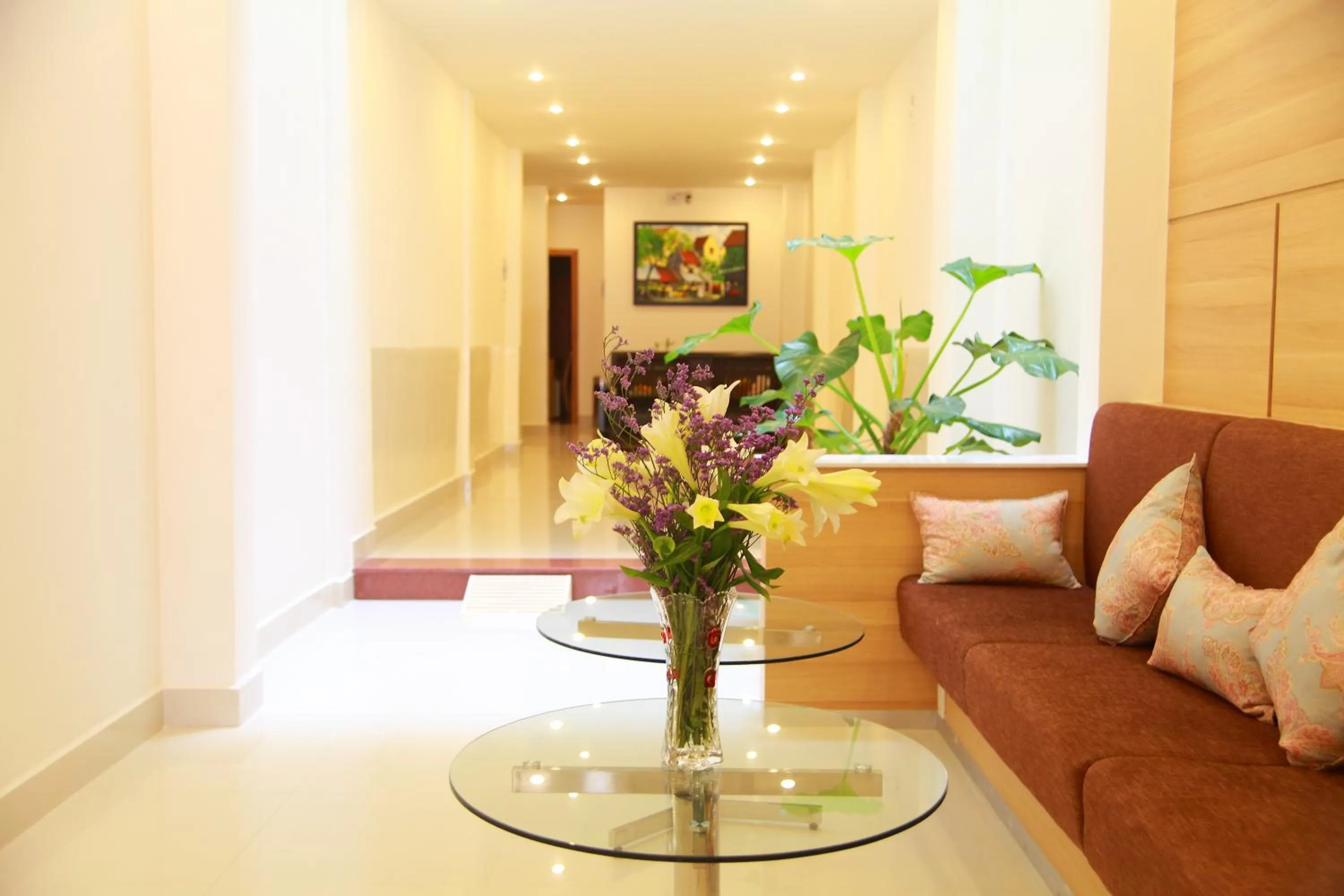 Communal lounge/ TV room in Little Nha Trang Hotel