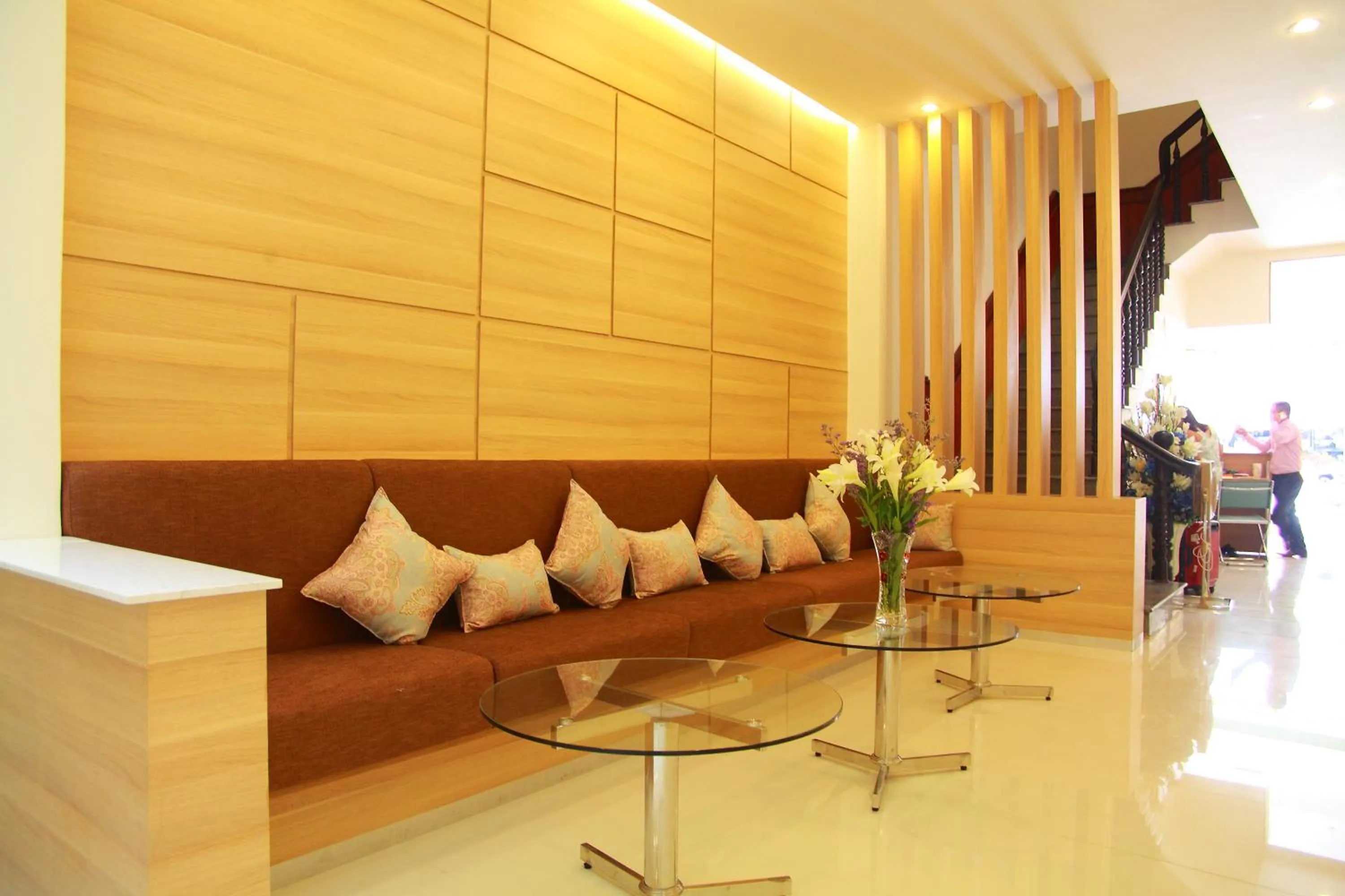 Communal lounge/ TV room in Little Nha Trang Hotel