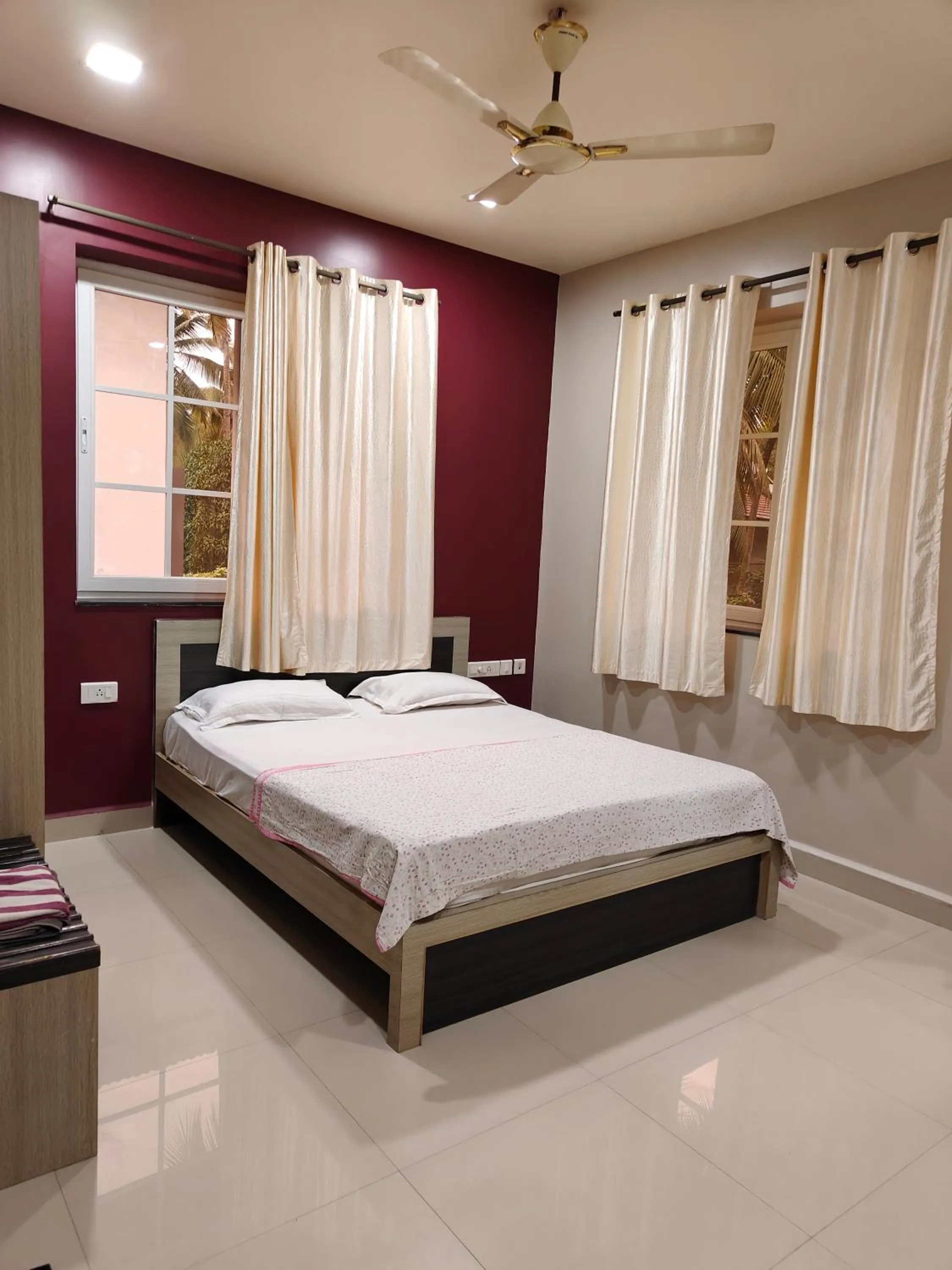 Bed in Guesthouse Sakina Colva