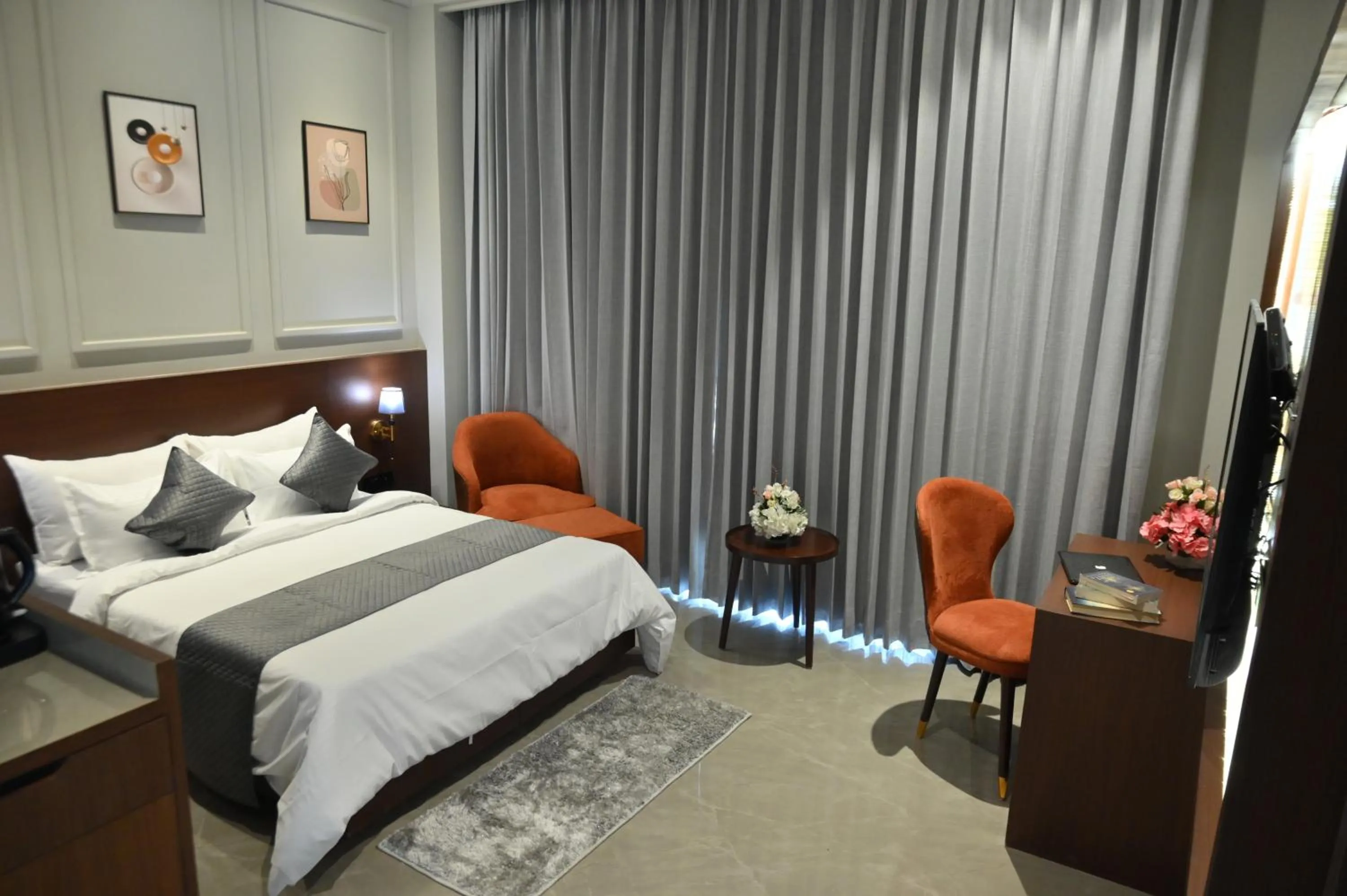 Bed in Rzekka Resort