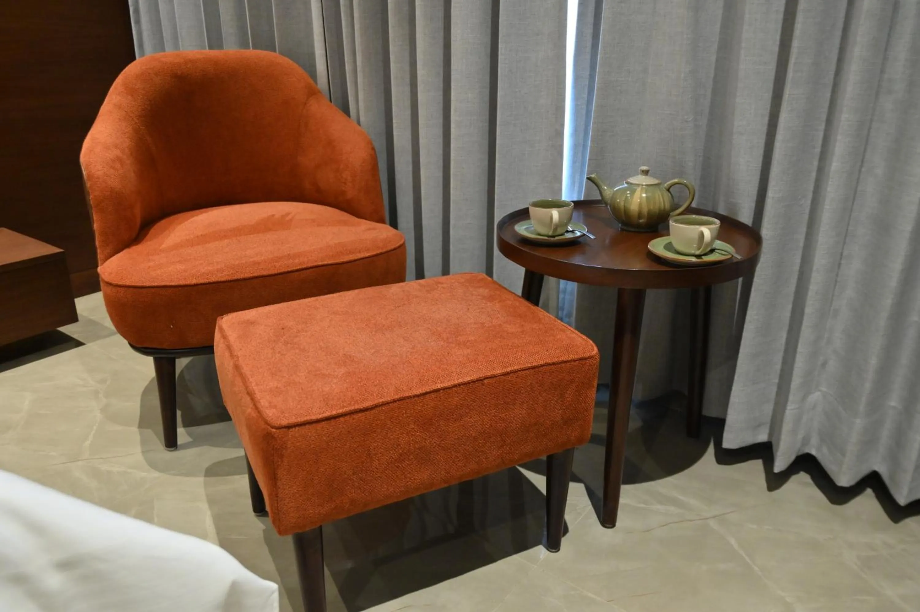 Seating area in Rzekka Resort