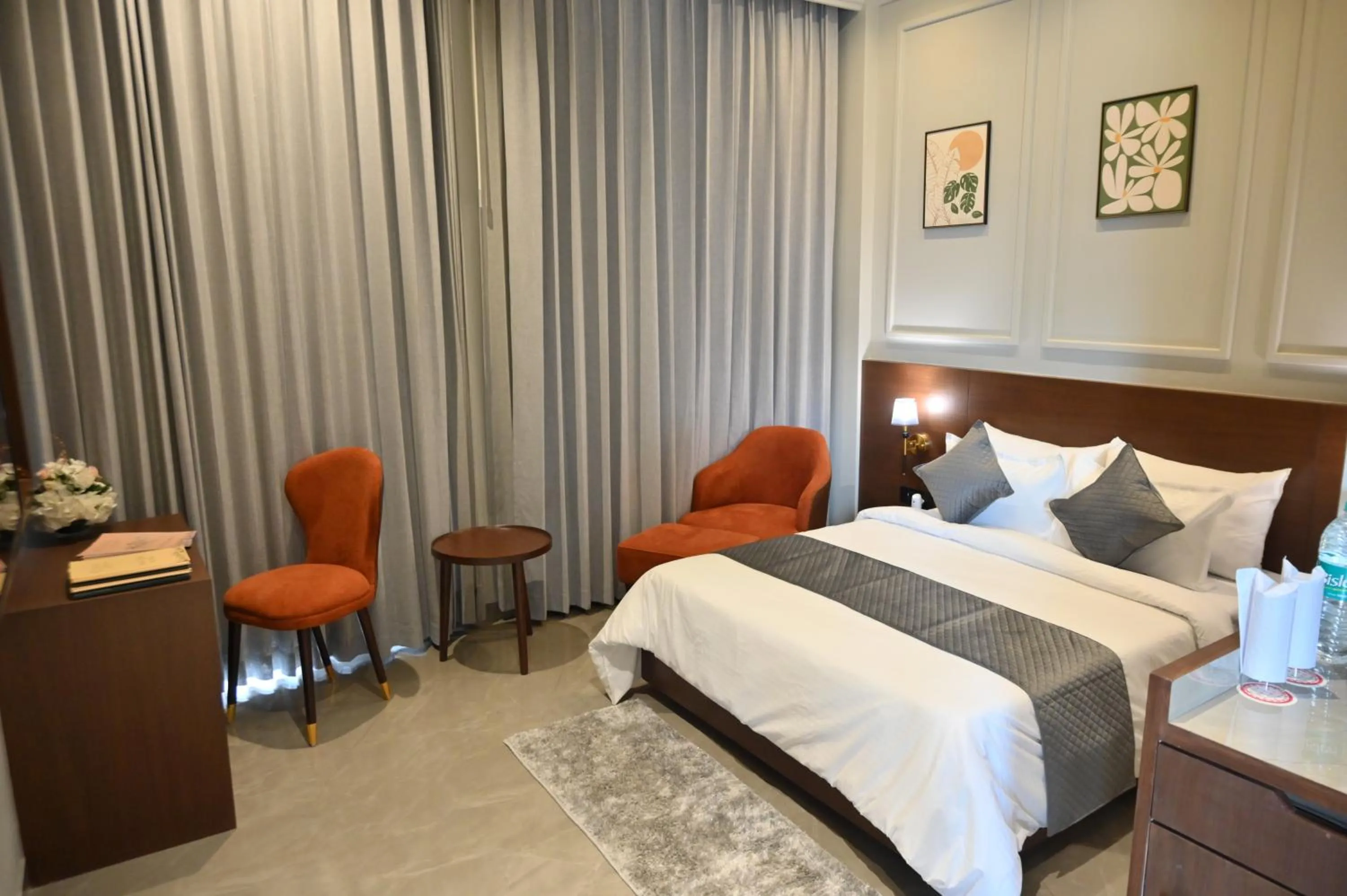 Bed in Rzekka Resort