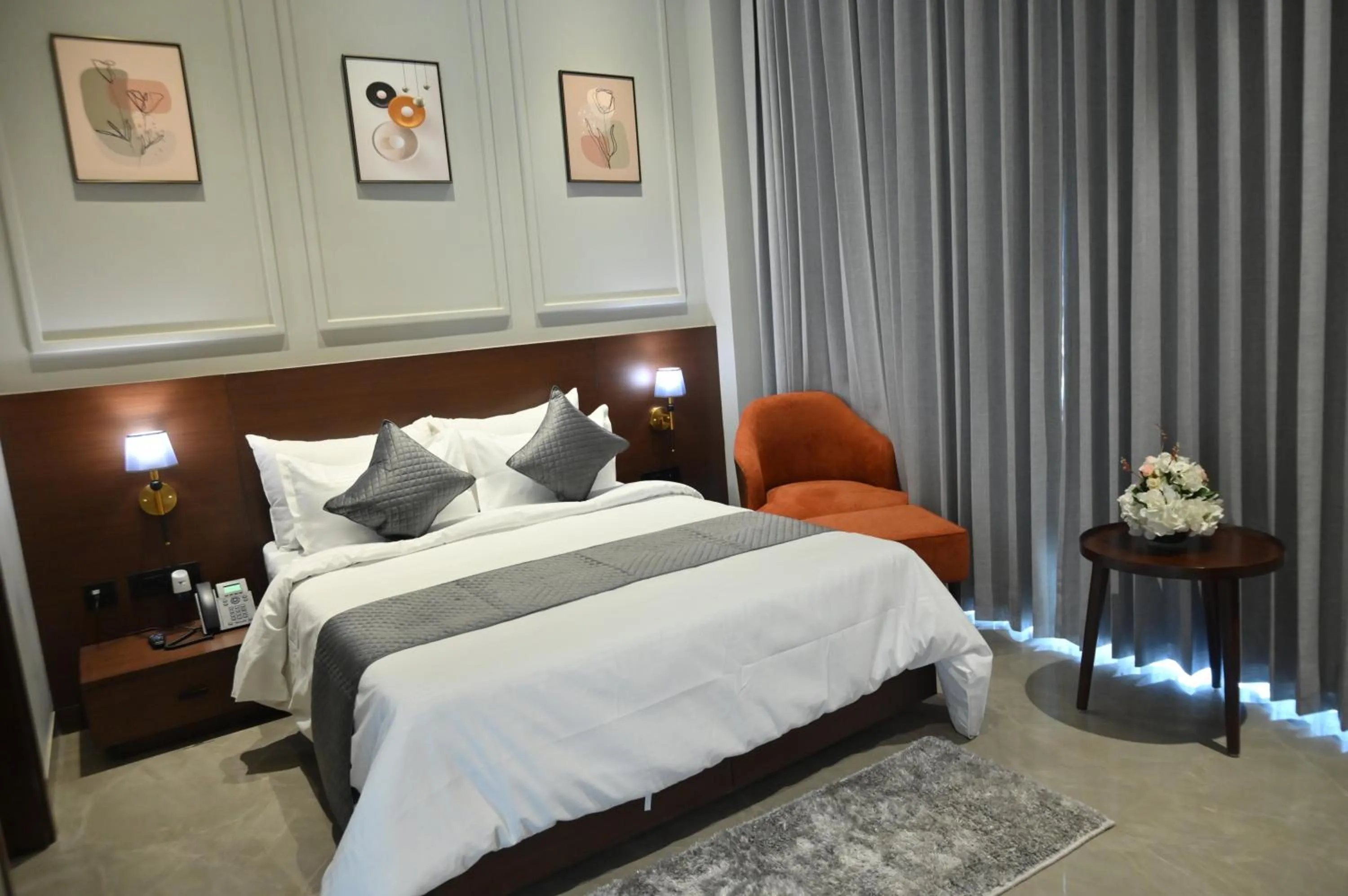 Bed in Rzekka Resort