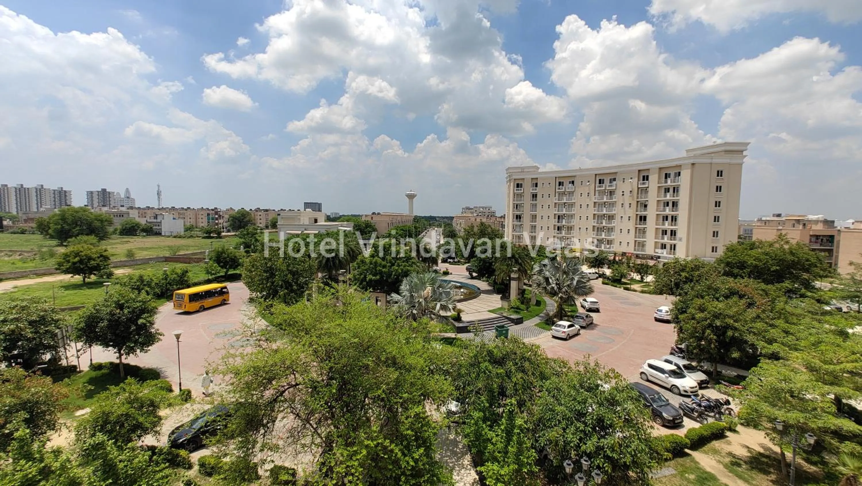 Parking in Hotel Vrindavan Vaas