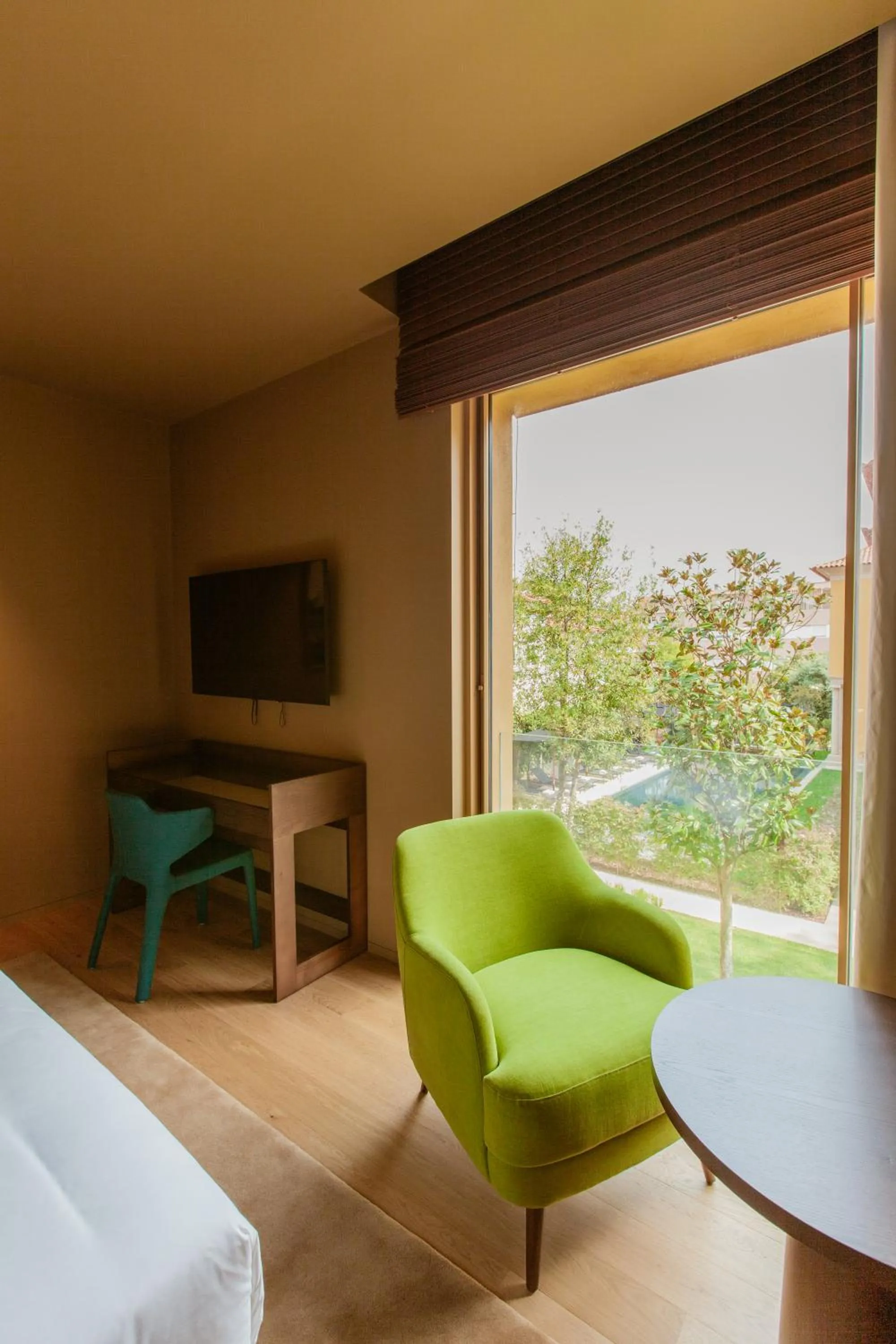 View (from property/room), Bed in Palacete Severo