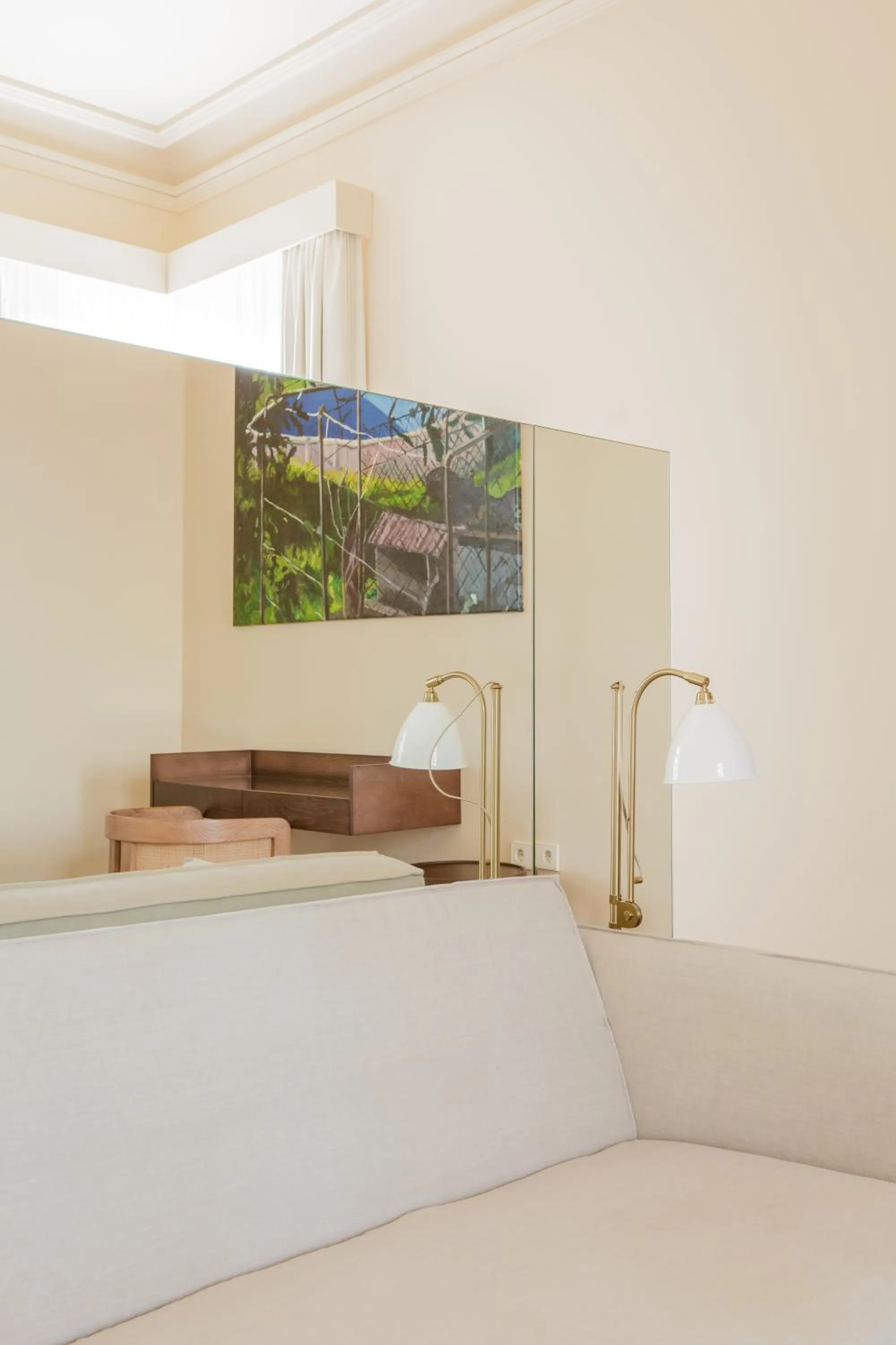 Living room, Bed in Palacete Severo