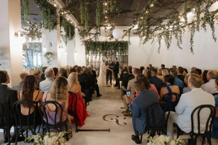 wedding in The Beau Hotel Downtown San Diego Gaslamp Quarter