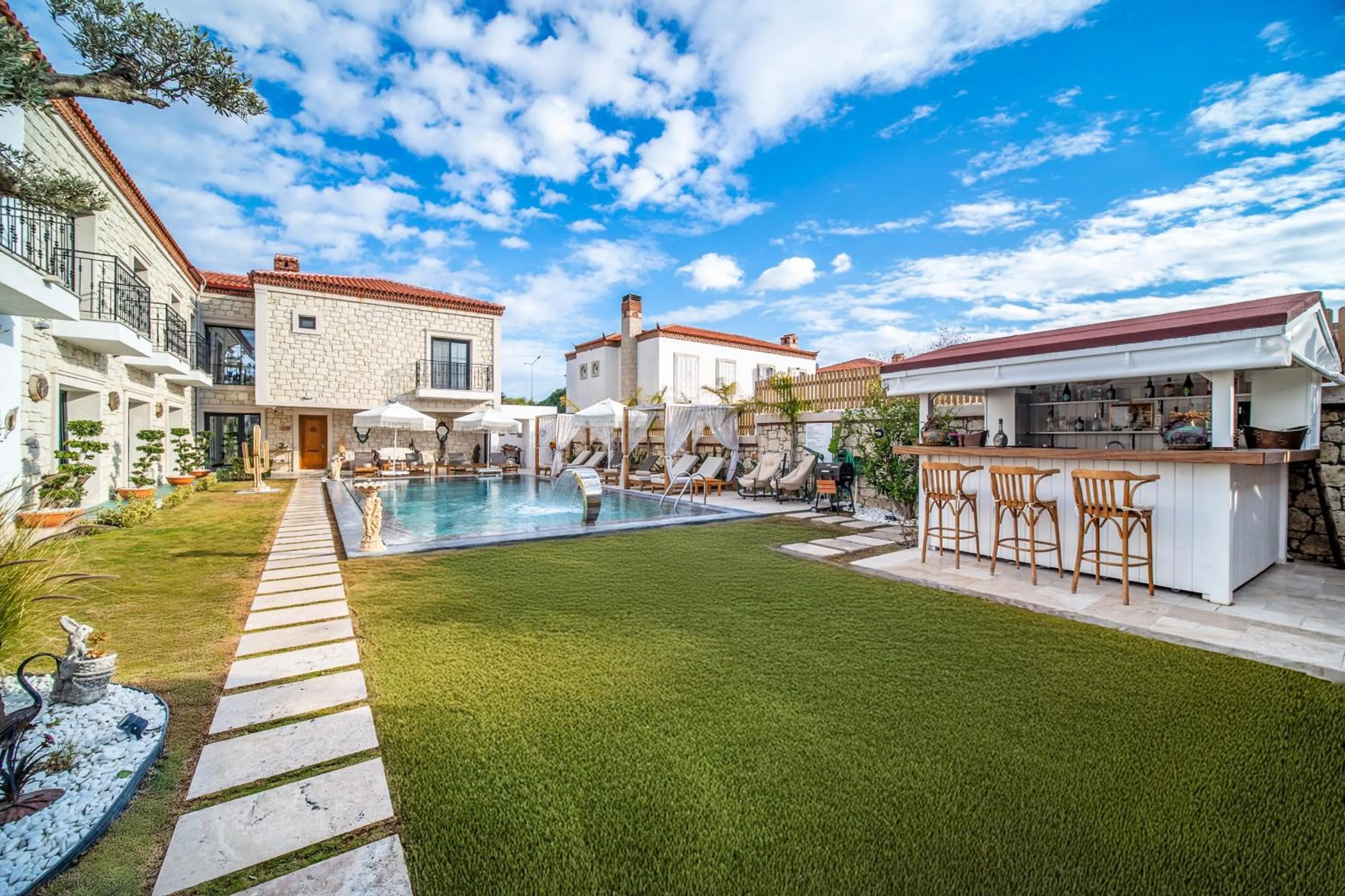 Garden in Zaena Hotel Alaçatı