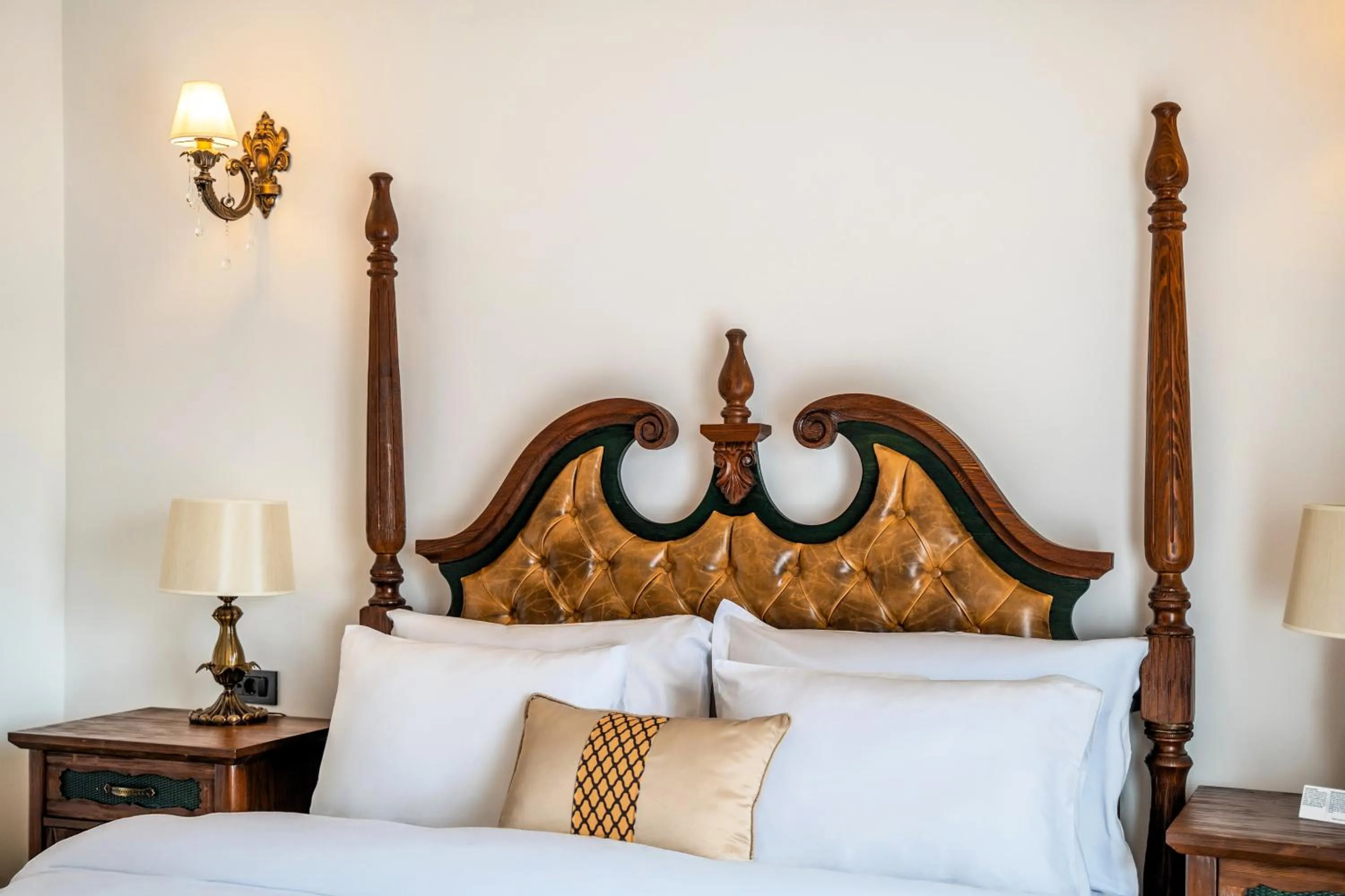 Bed in Zaena Hotel Alaçatı