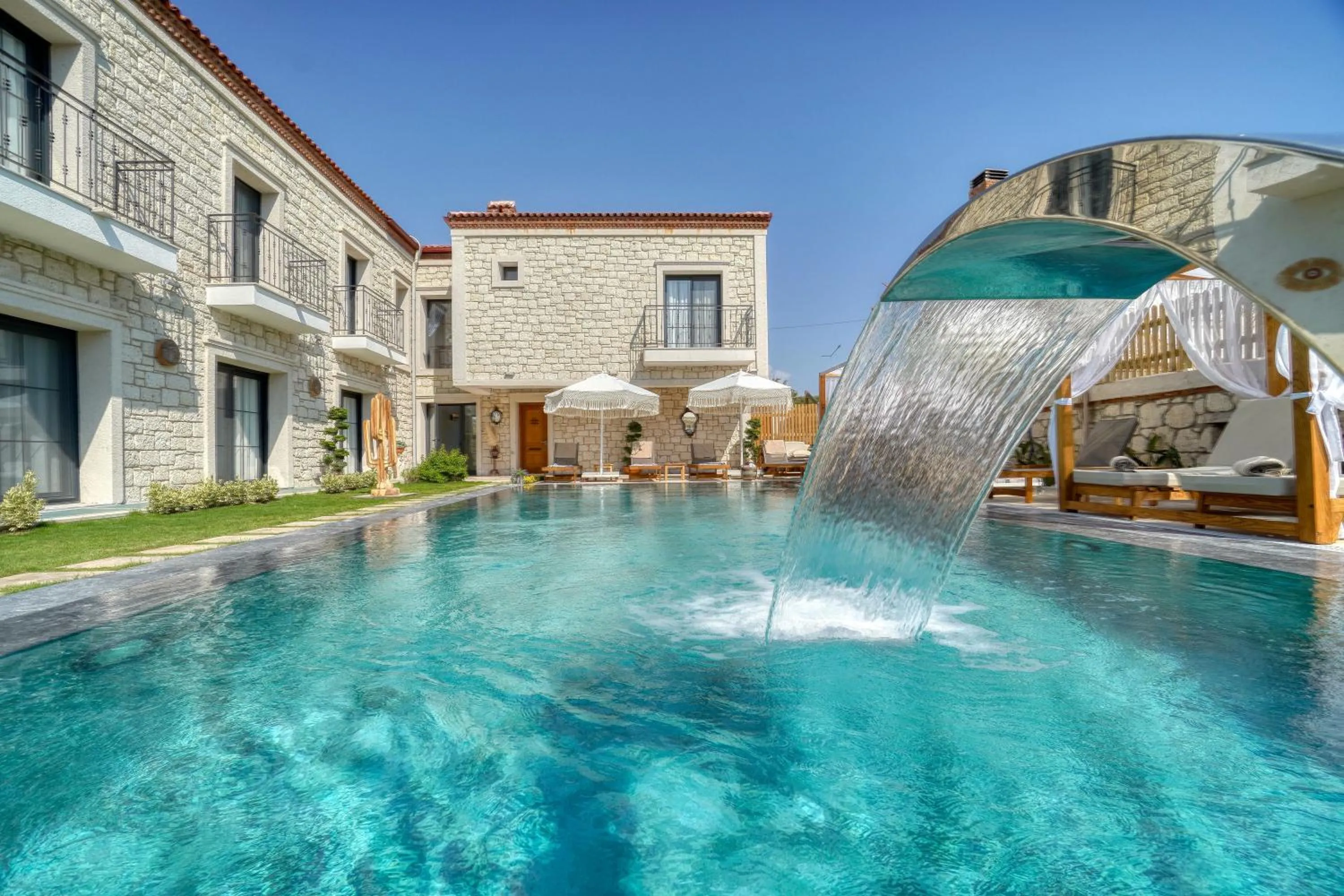 Pool view in Zaena Hotel Alaçatı