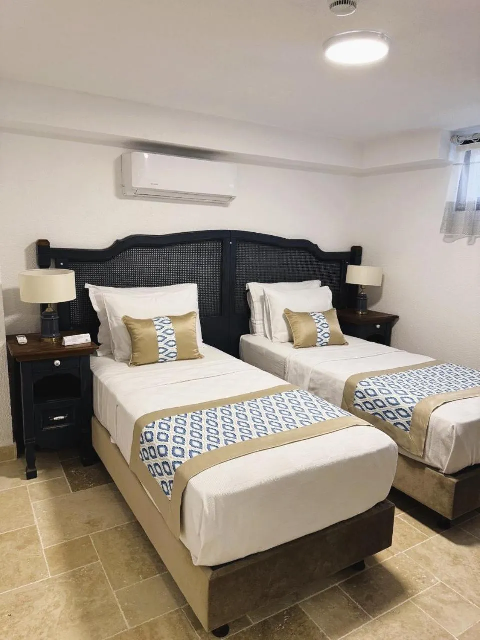 Bed in Zaena Hotel Alaçatı