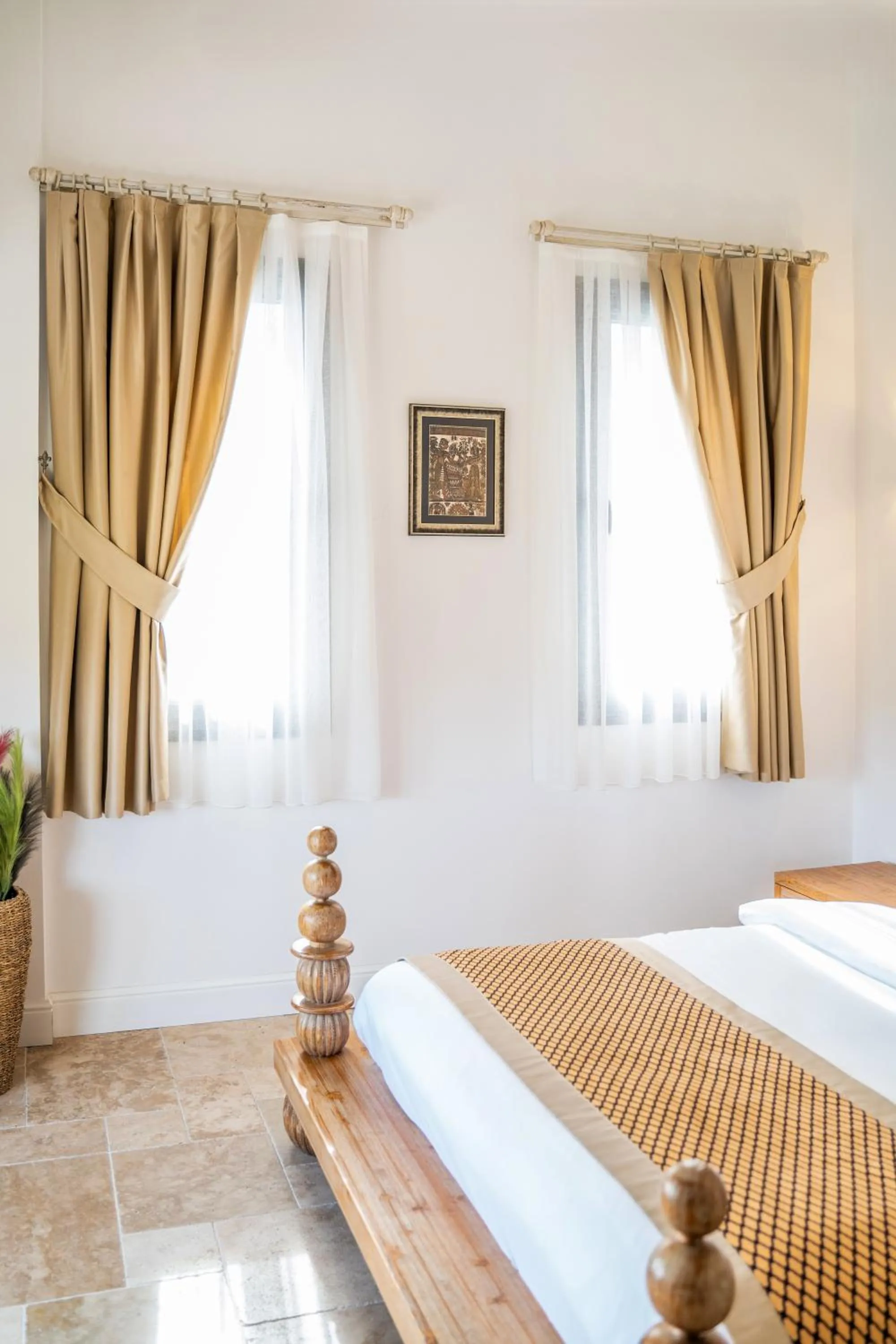 Bed in Zaena Hotel Alaçatı