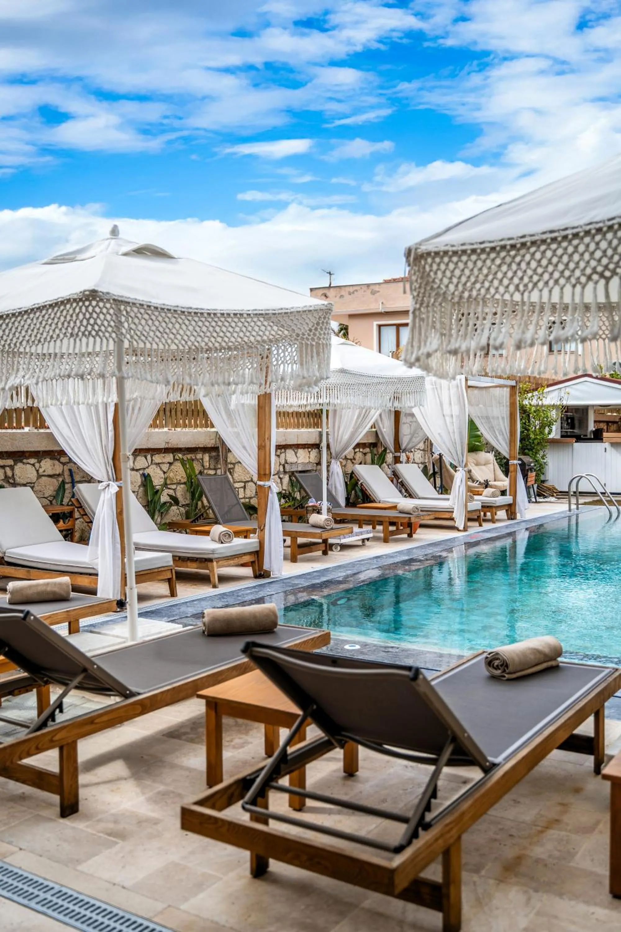 Pool view in Zaena Hotel Alaçatı