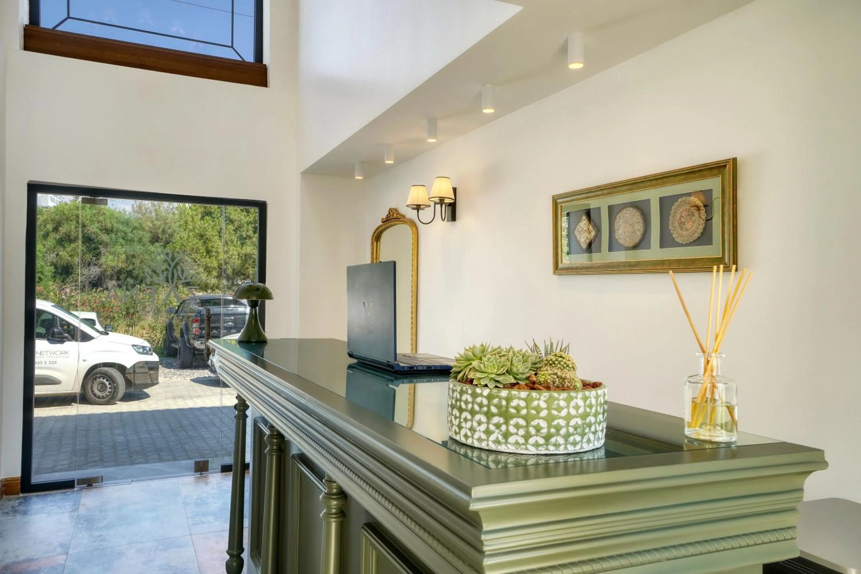 Lobby or reception in Zaena Hotel Alaçatı