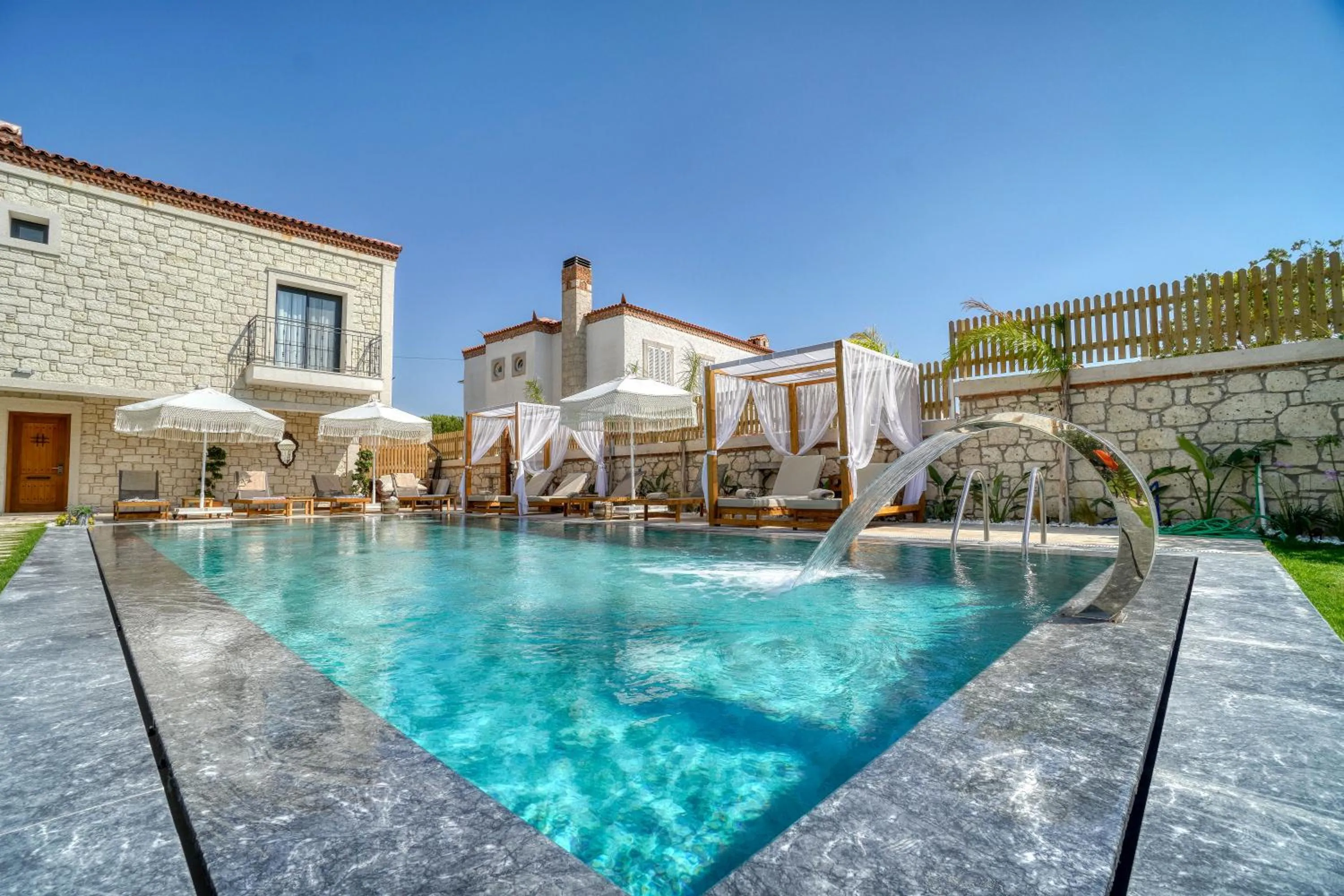 Pool view in Zaena Hotel Alaçatı