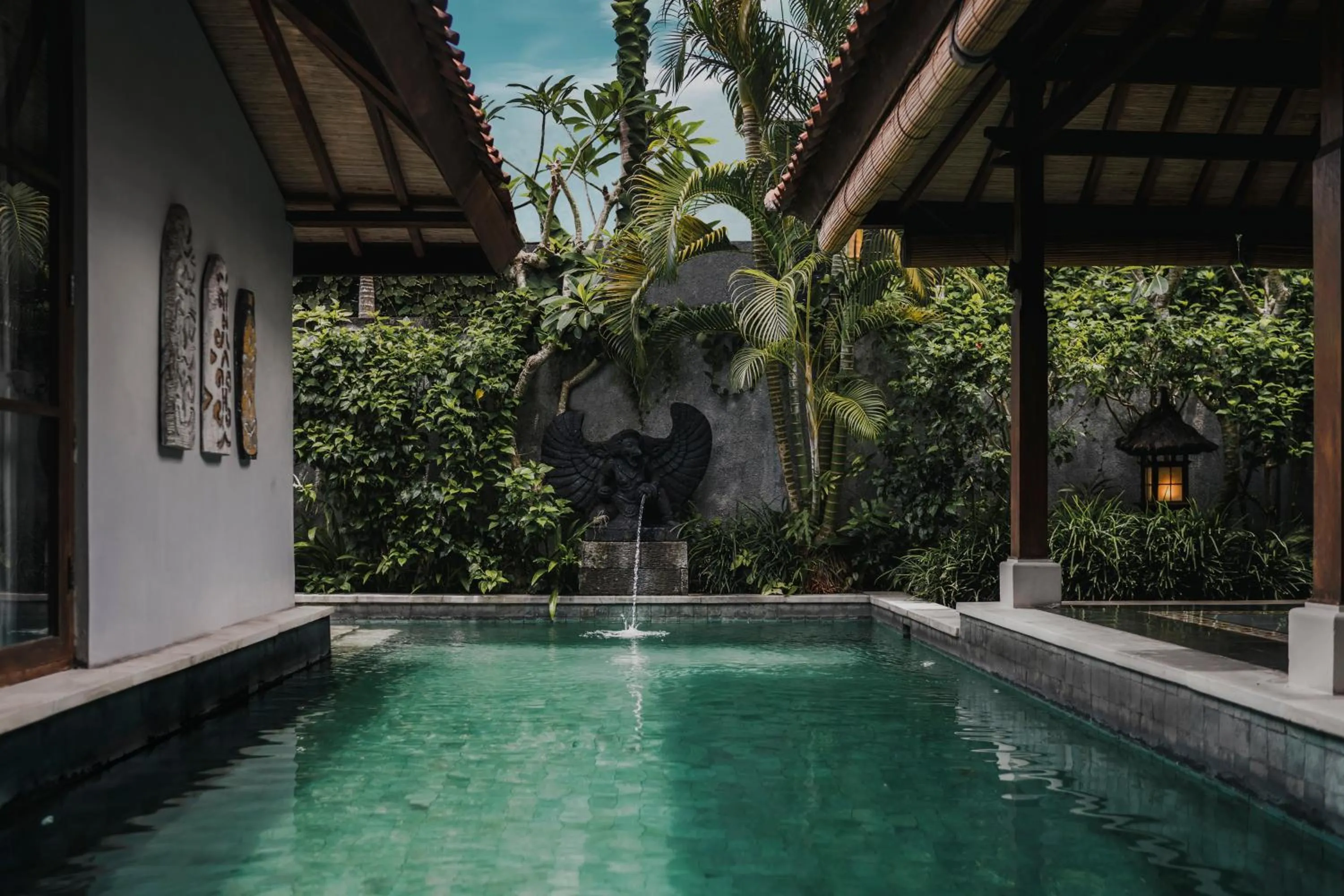 Pool view in Aradhana Villas by Ekosistem