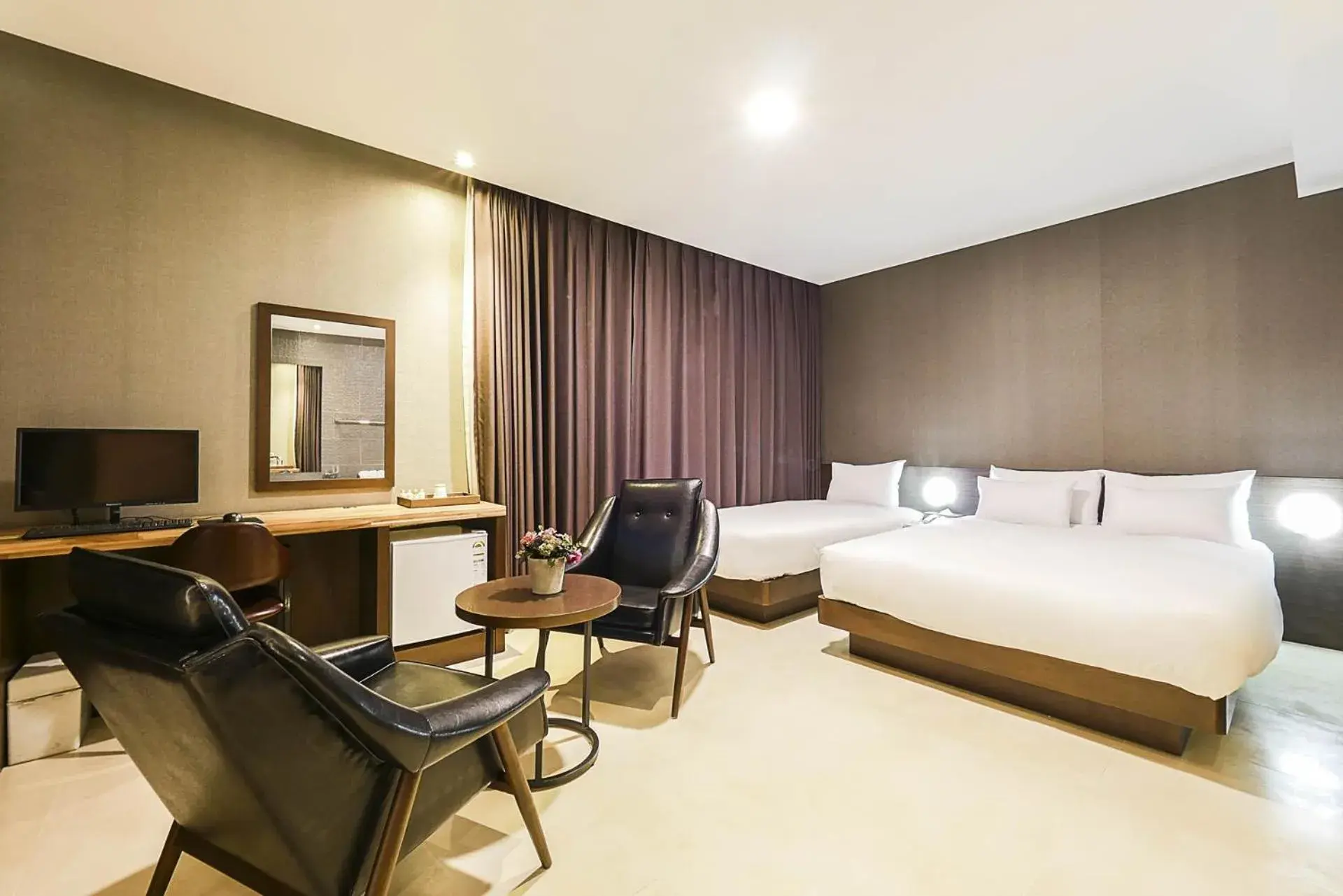 Twin Room in Incheon Blue Marine Hotel Twin Room in Incheon Blue Marine Hotel