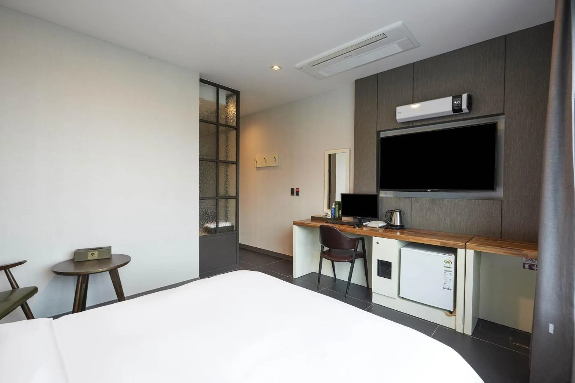 Bed in Incheon Blue Marine Hotel