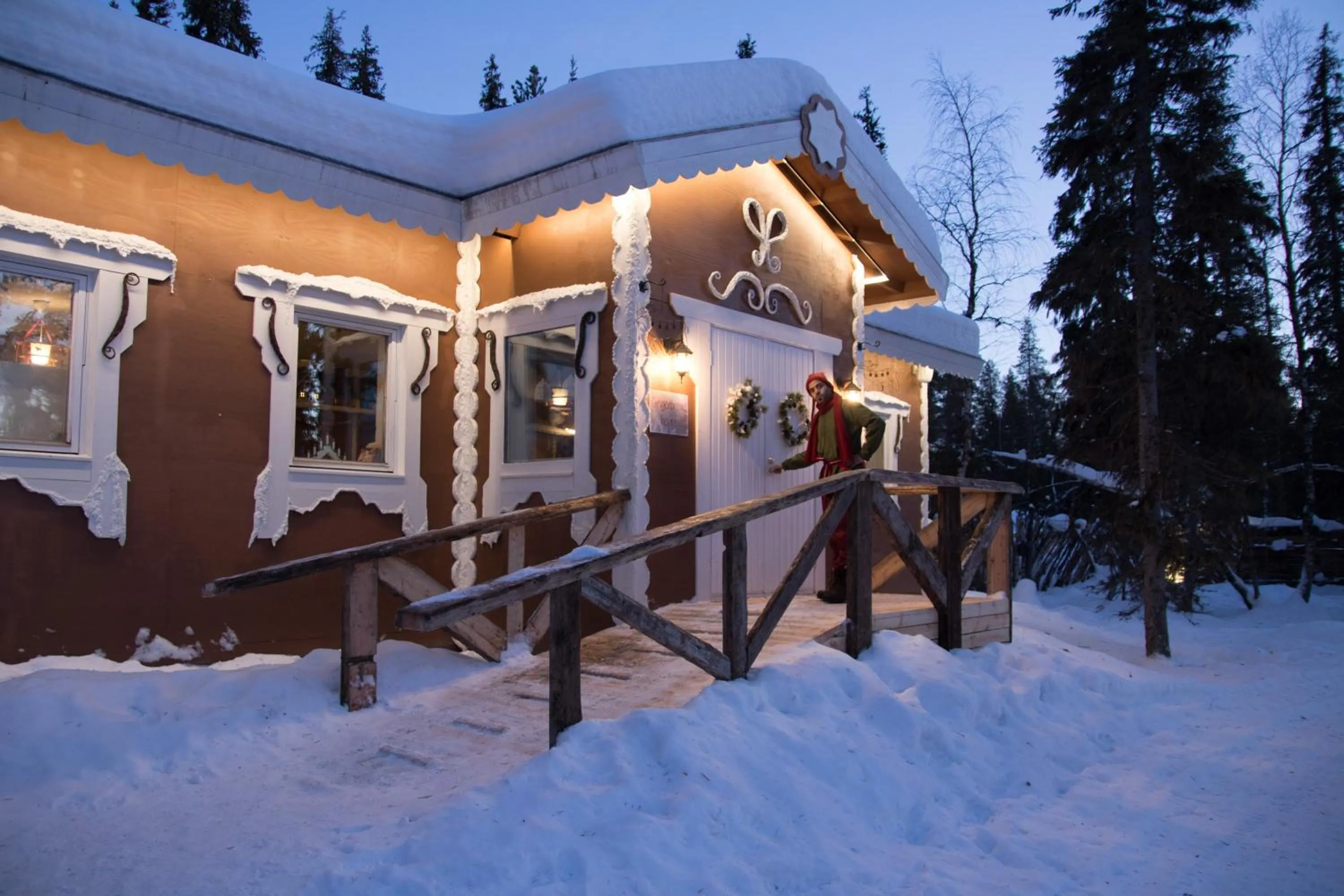 Winter in Elves Village Hotel